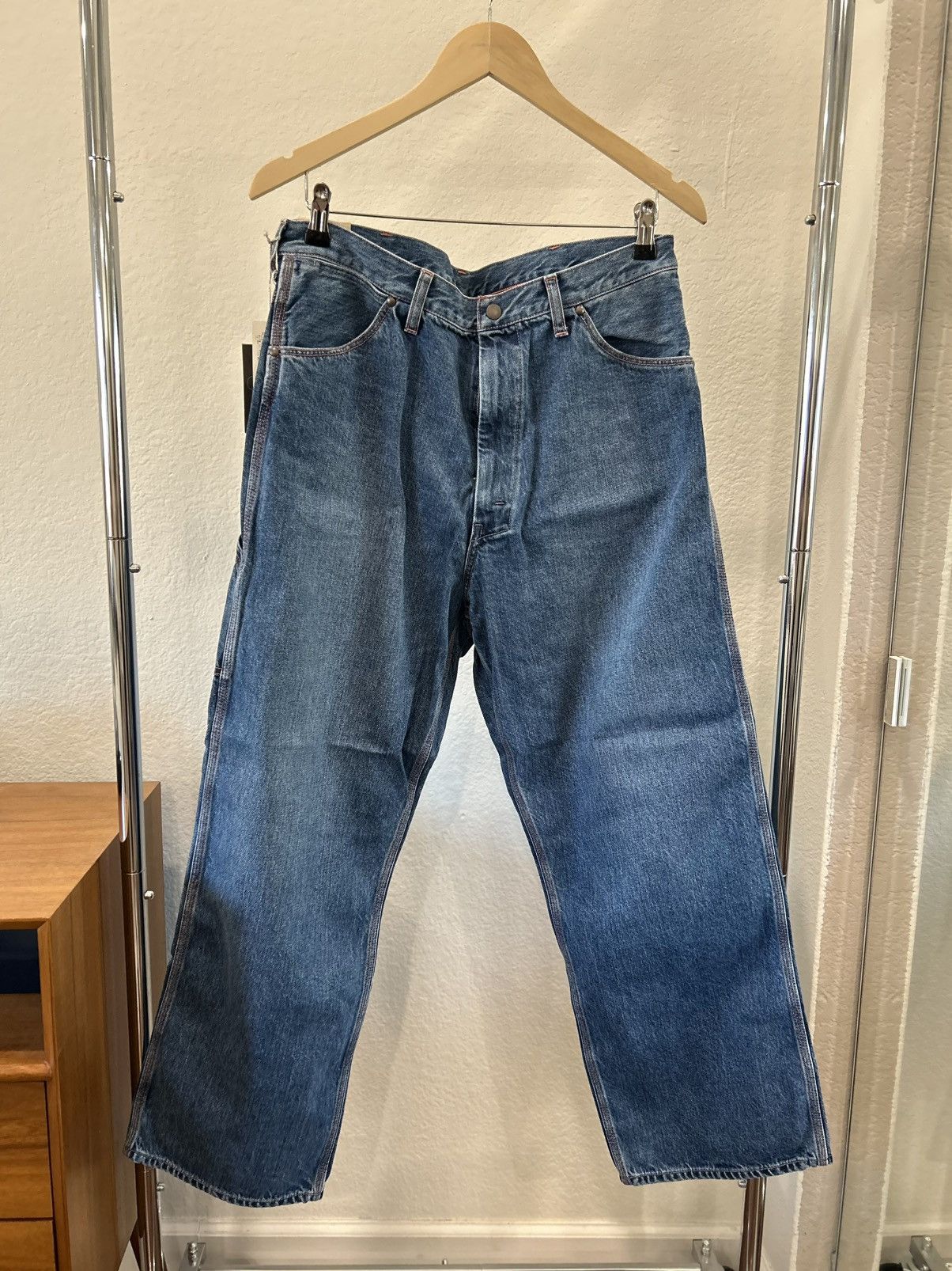 Beams Plus BNWT Denim Painter Pants size M Size US 32 / EU 48 - 2 Thumbnail