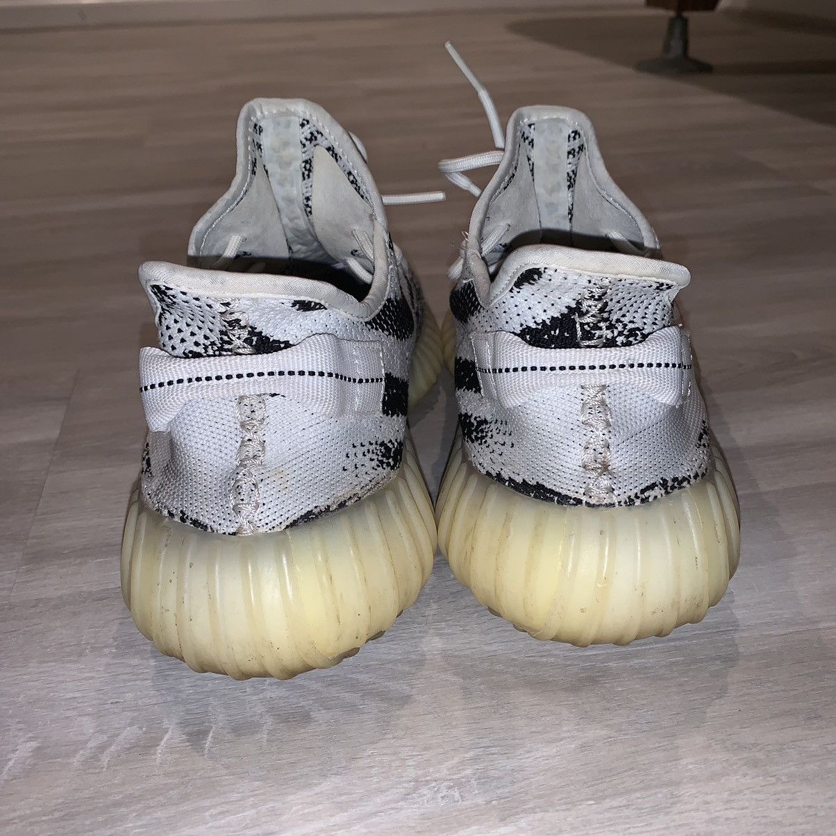 Adidas × Kanye West × Yeezy Adidas Yeezy Boost 350 Zebra Size US 10.5 / EU 43-44 - 4 Thumbnail