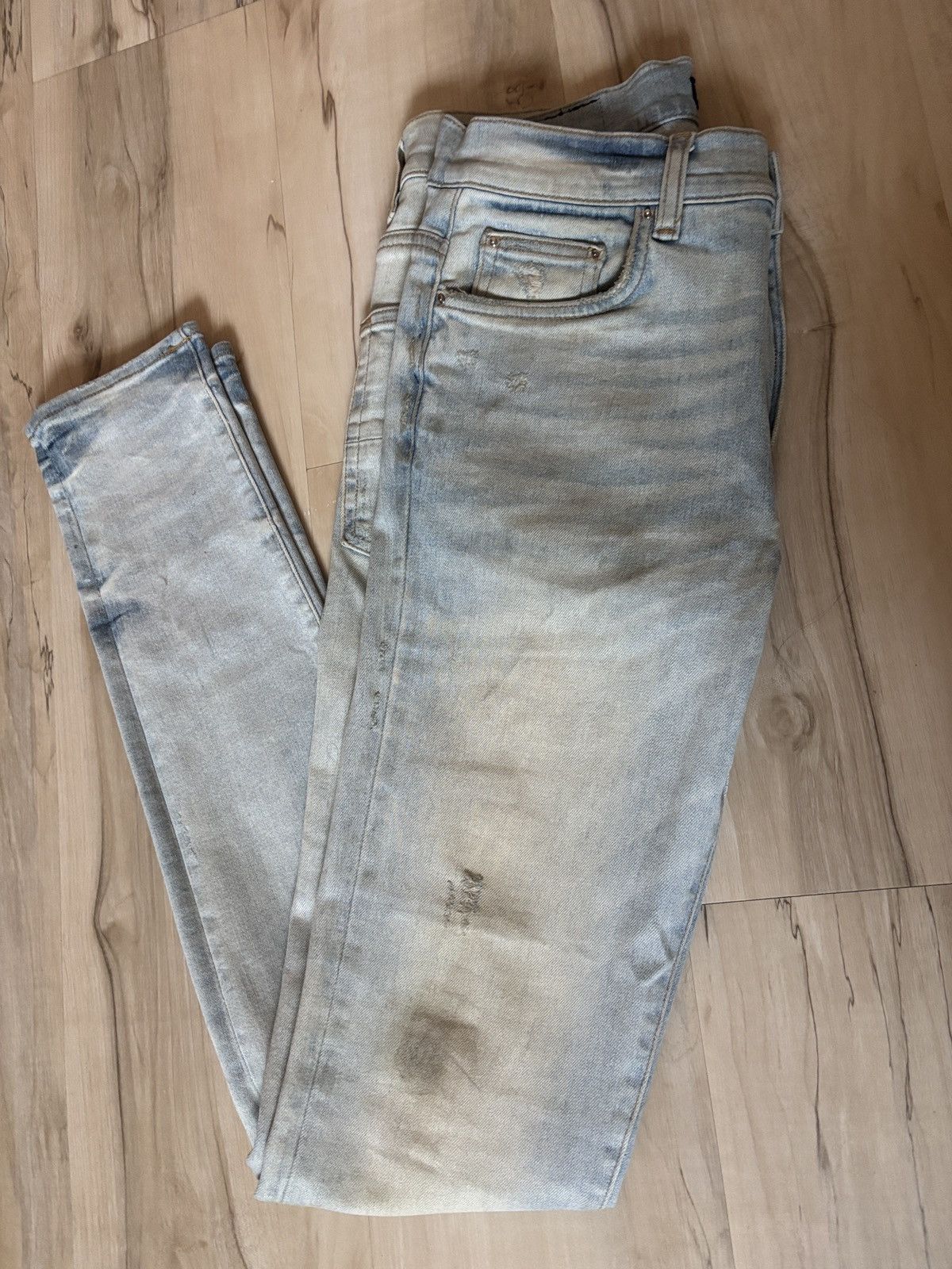 Amiri Amiri Washed Jeans Size US 31 - 7 Thumbnail
