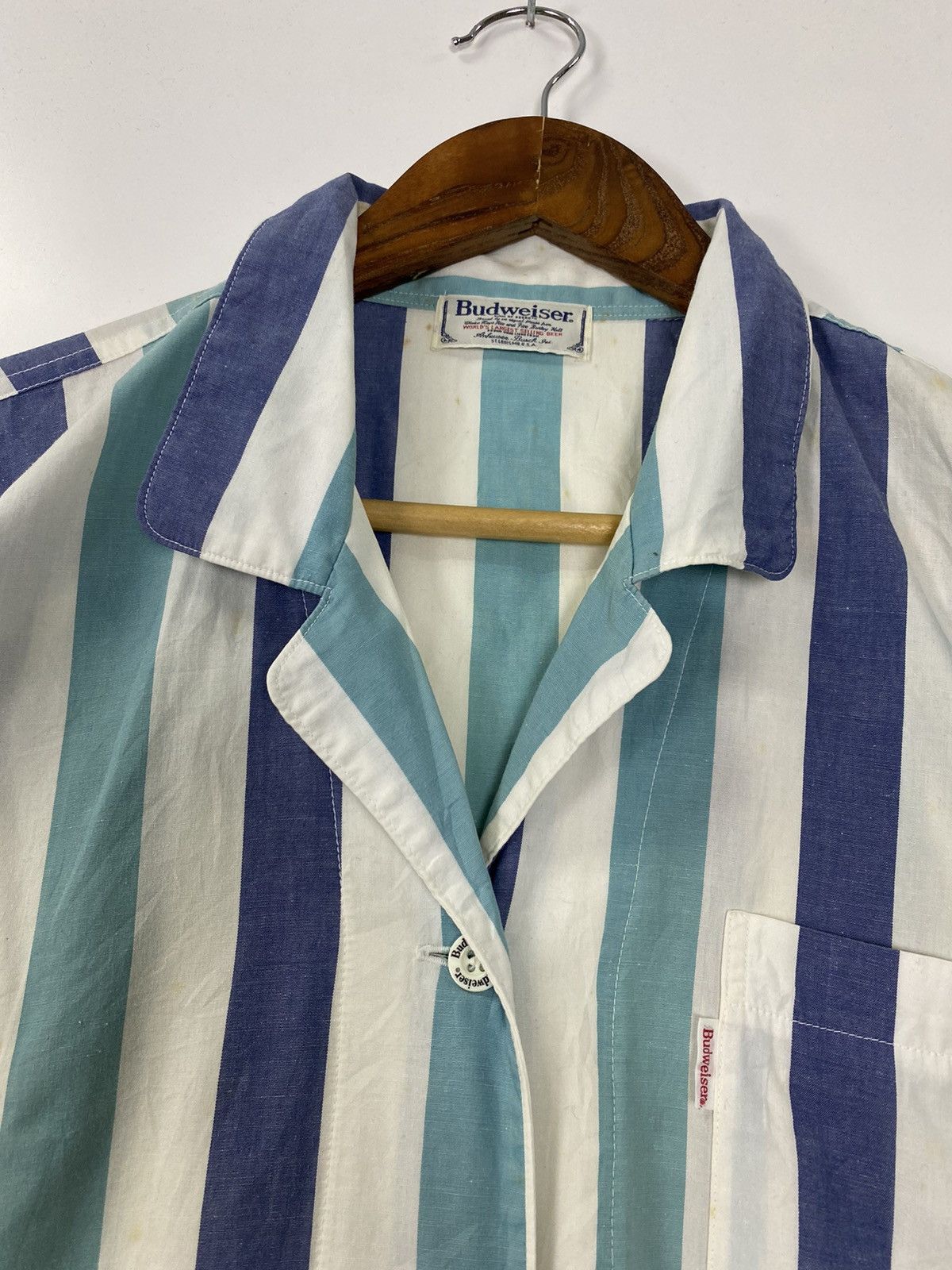 Budweiser × Vintage Vintage Budweiser button up Size US L / EU 52-54 / 3 - 6 Thumbnail