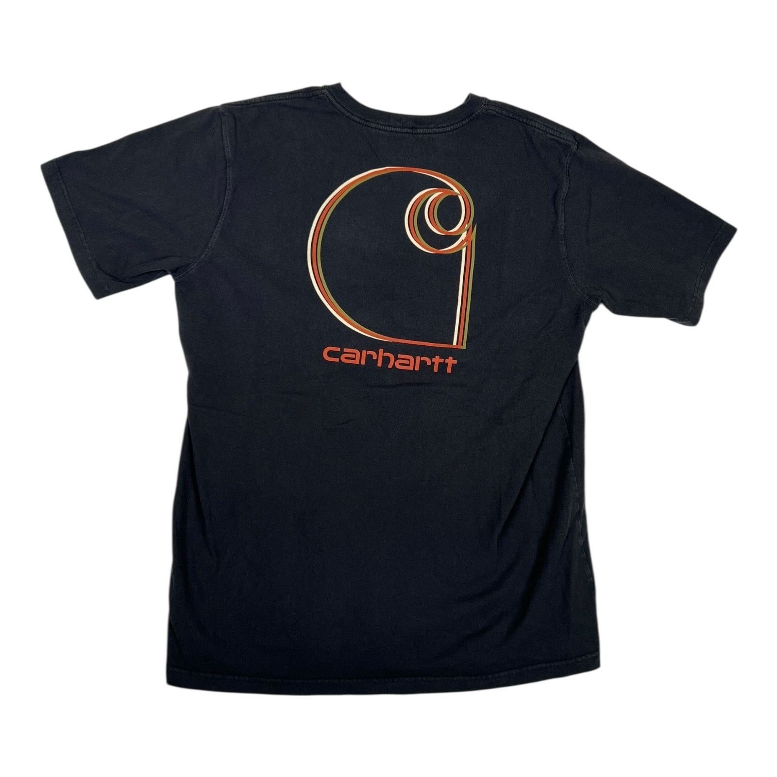 Carhartt Carhartt Relax Fit Pocket T-Shirt Size XL Black Back Logo Size US XL / EU 56 / 4 - 1 Thumbnail