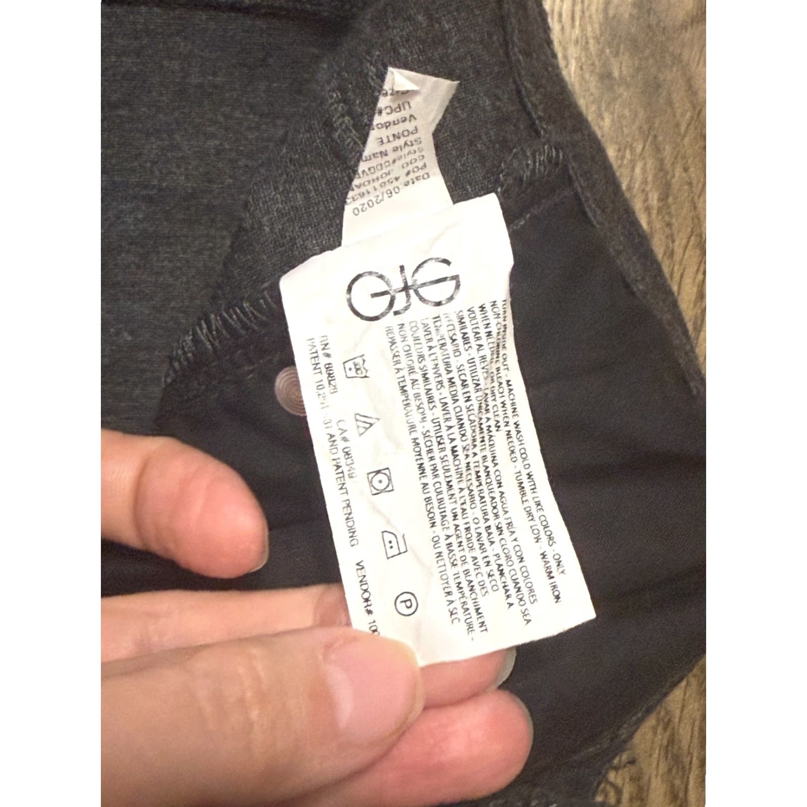 Gloria Vanderbilt Gloria Vanderbilt Pants Women's 12 Gray Amanda Flat Front 40" Length Chino Casual Regular Spring Summer Fall Inseam 27" Size 34" / US 12 / IT 48 - 7 Thumbnail