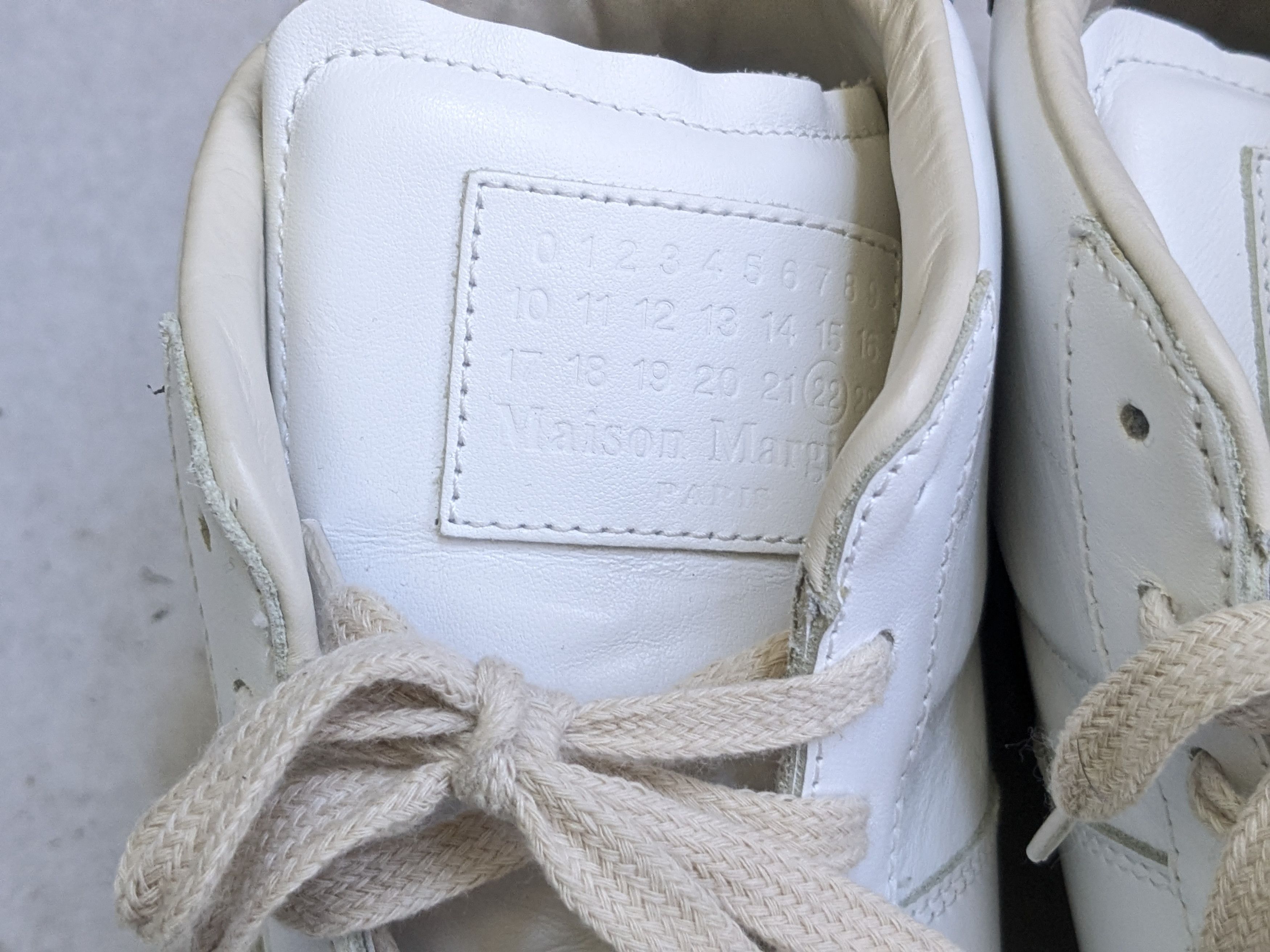 Maison Margiela Maison Margiela Replica GAT Sneakers White Green 13 46 Size US 13 / EU 46 - 4 Thumbnail