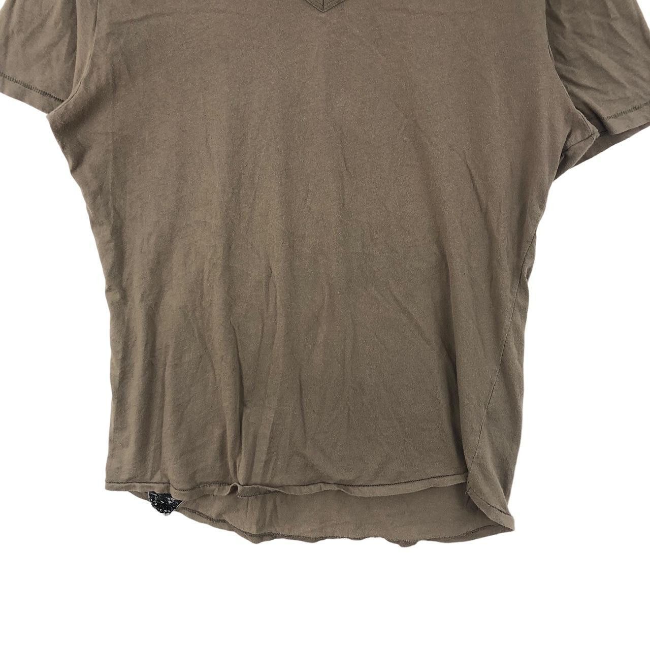 DENHAM DENHAM THE JEANMAKER Minimalist Design Plain Tee Shirt Top Size L / US 10 / IT 46 - 4 Thumbnail