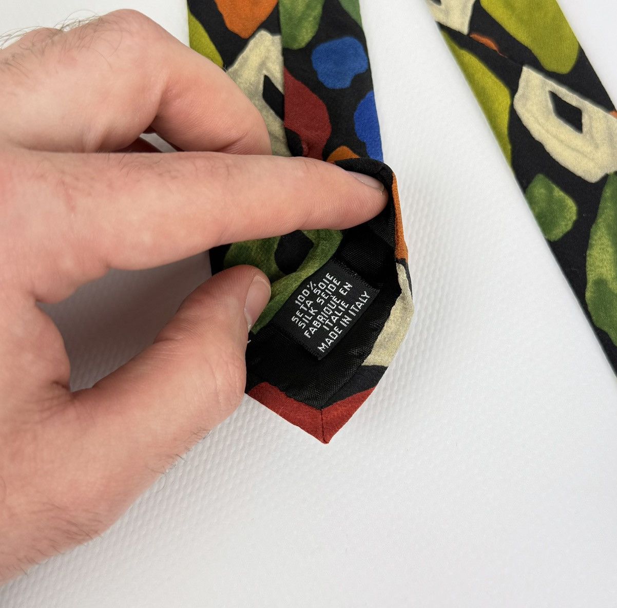 Hugo Boss Hugo Boss 100% silk Tie Avant Garde Necktie for Men Top Size ONE SIZE - 10 Thumbnail