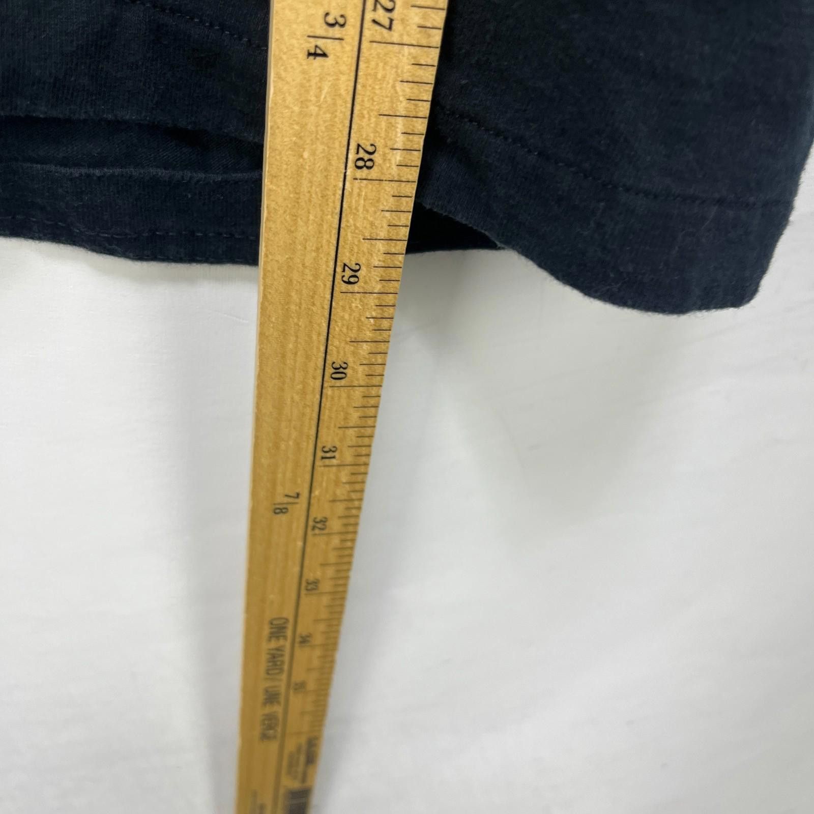 Fruit Of The Loom Vintage Blank Black Single Stitch Shirt Large Fruit Loom Size US L / EU 52-54 / 3 - 6 Thumbnail