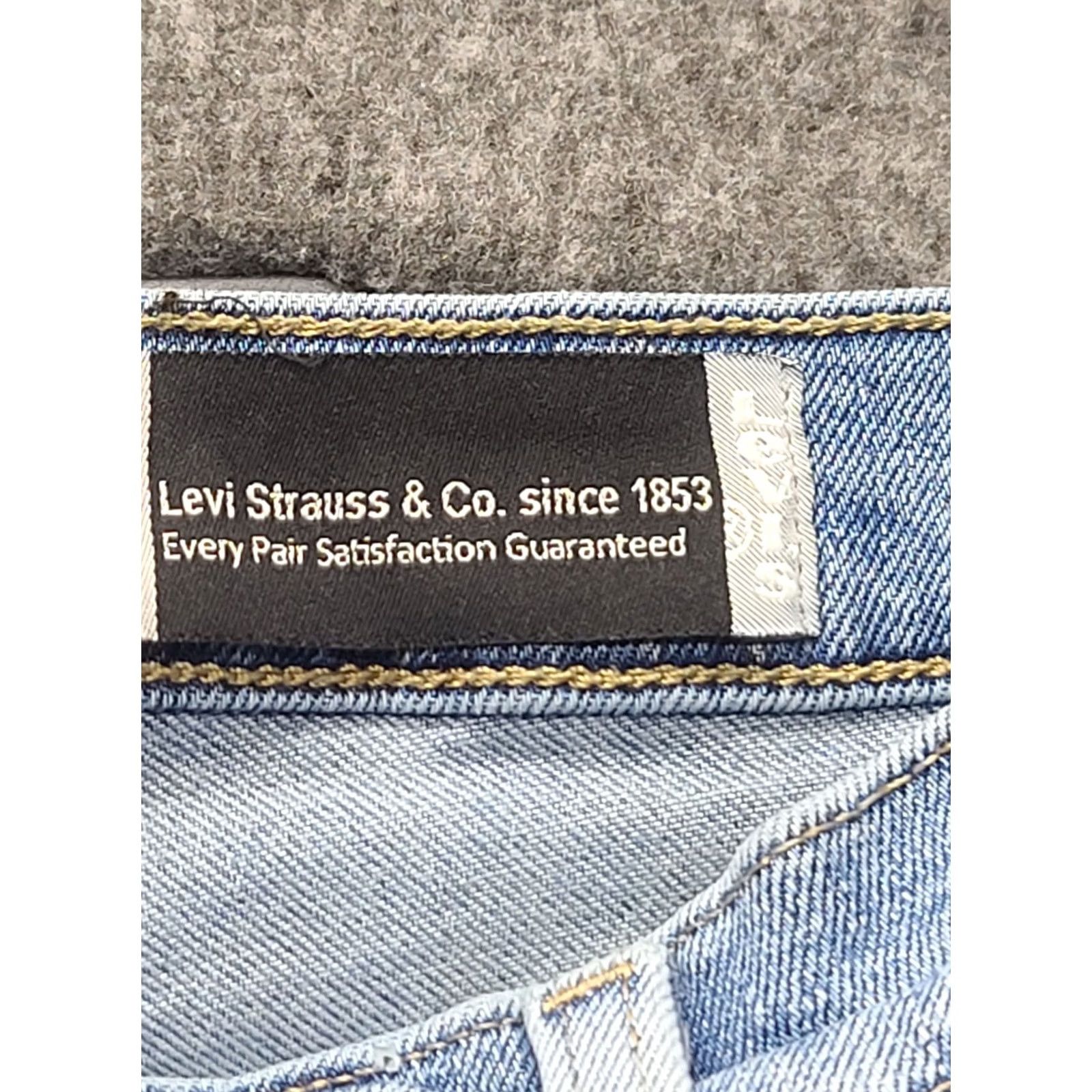 Levi's Levi's Silver Tab Jeans Womens Regular High Rise Tapered Leg 28x27 Denim Blue Size 28" / US 6 / IT 42 - 3 Thumbnail