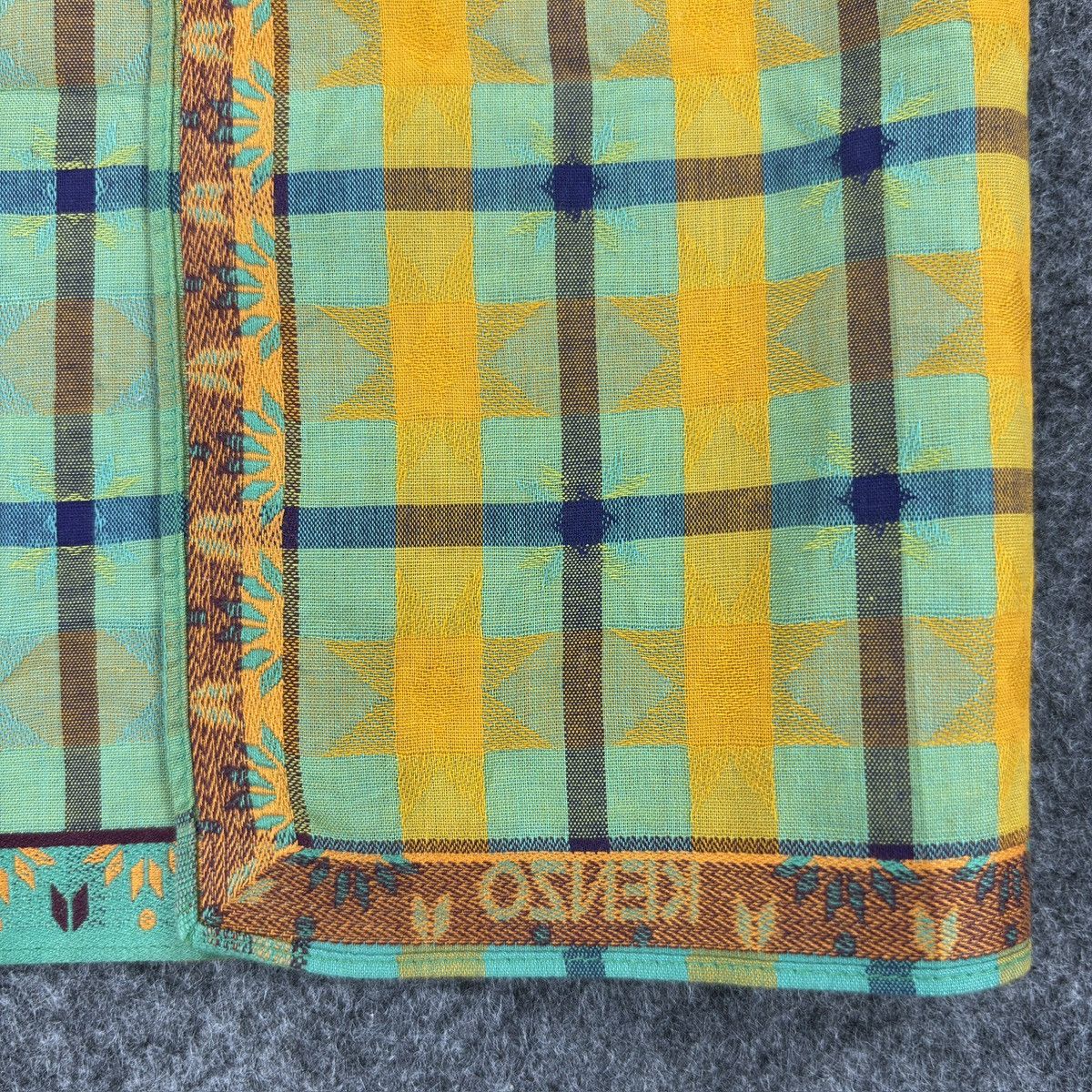 Kenzo × Vintage Handkerchief # E050 # Bandana # Neckerchief Size ONE SIZE - 4 Thumbnail