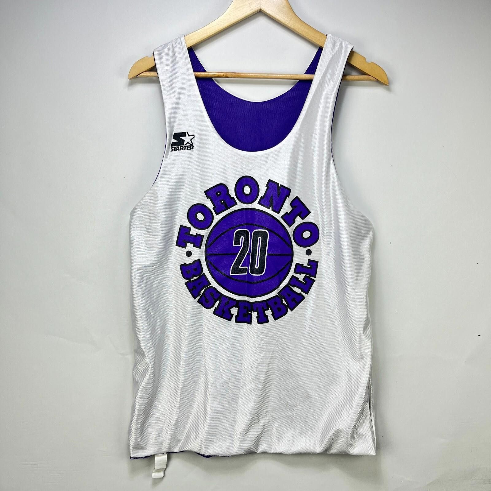 Starter Vintage 90s Starter Toronto Raptors Basketball Jersey Medium Size ONE SIZE - 1 Thumbnail