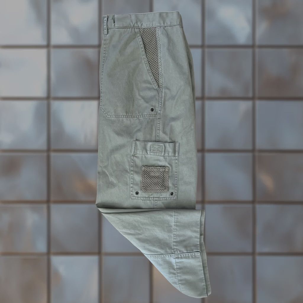 Ralph Lauren VINTAGE Lauren Ralph Lauren Military Cargo Pants Women's 14 Khaki Workwear RRL Safari Size 36" / US 14 / IT 50 - 1 Thumbnail
