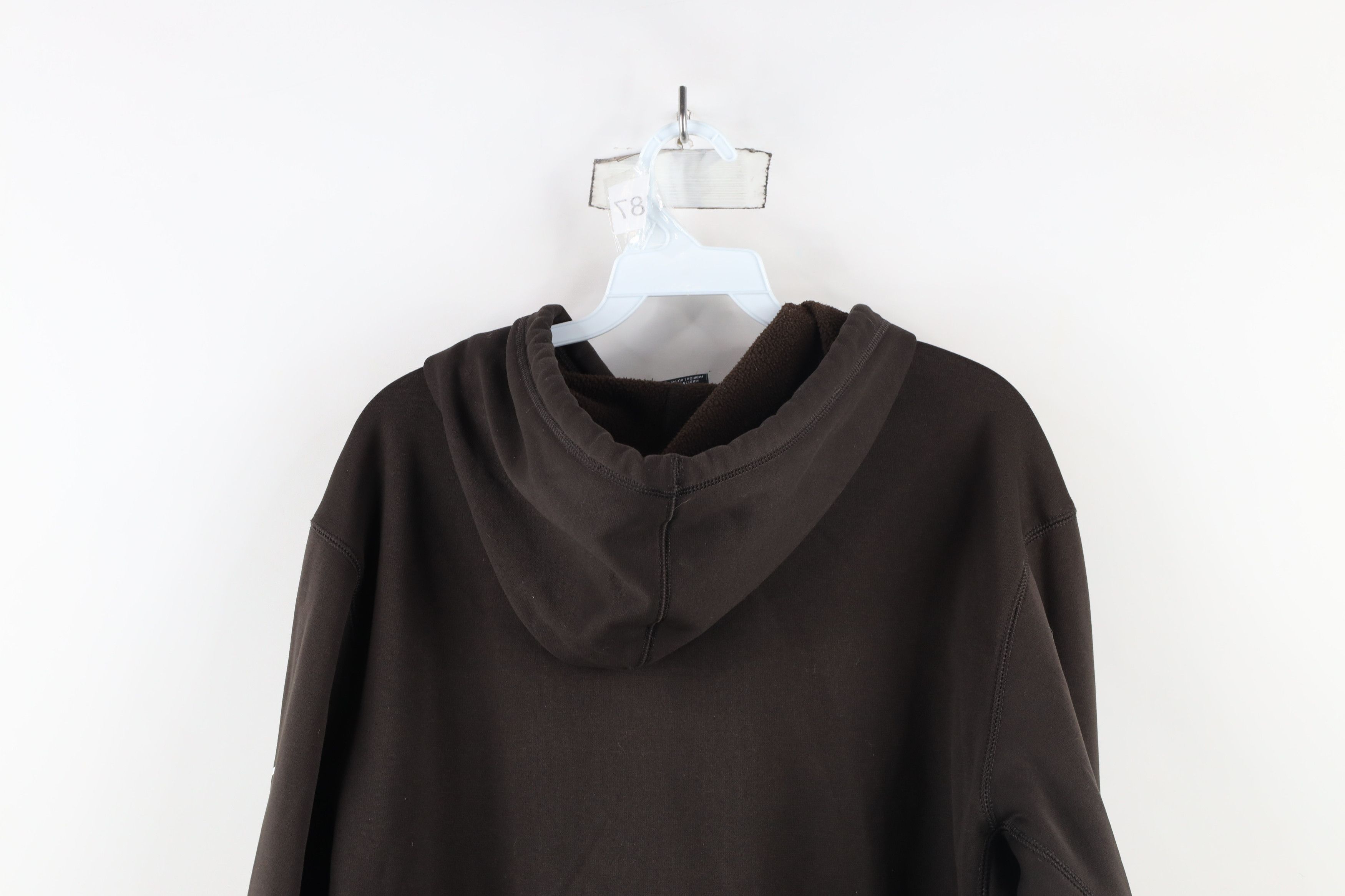 Nike × Vintage Nike Dri-Fit Cleveland Football Hoodie Sweatshirt Brown Size US L / EU 52-54 / 3 - 12 Thumbnail