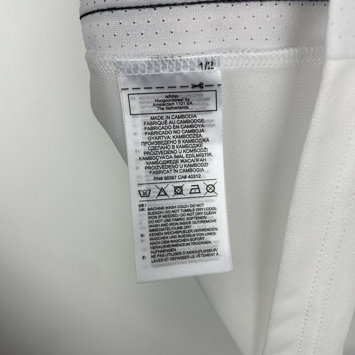 Adidas Germany Adidas Genuine Home Jersey Shirt 2019/2021 size XL Size US XL / EU 56 / 4 - 6 Thumbnail