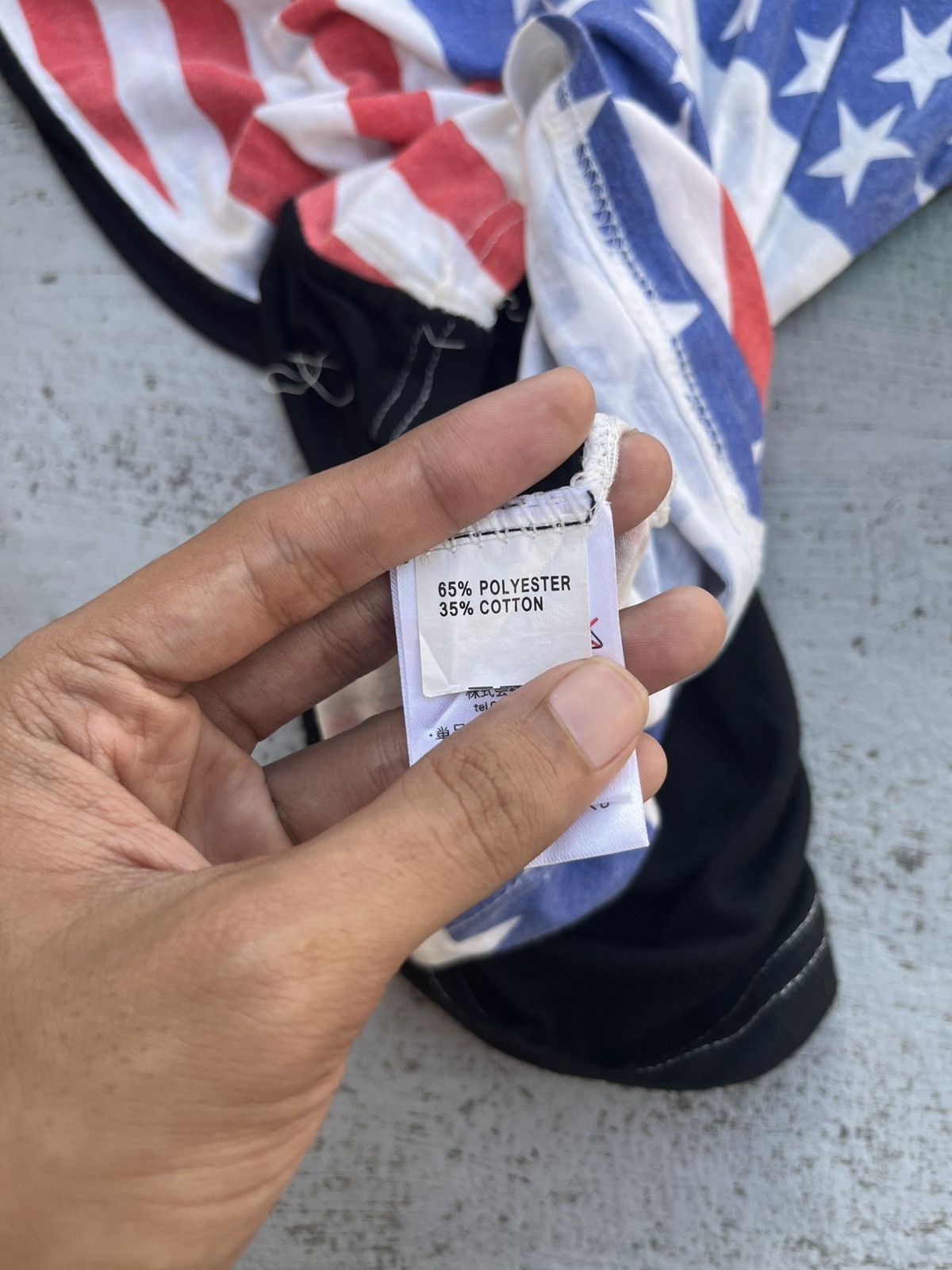If Six Was Nine × Japanese Brand × Le Grande Bleu (L.G.B.) JAPANESE ANAP AMERICAN FLAG SLEEVES PUNK Y2K IFSIX Size US S / EU 44-46 / 1 - 3 Thumbnail