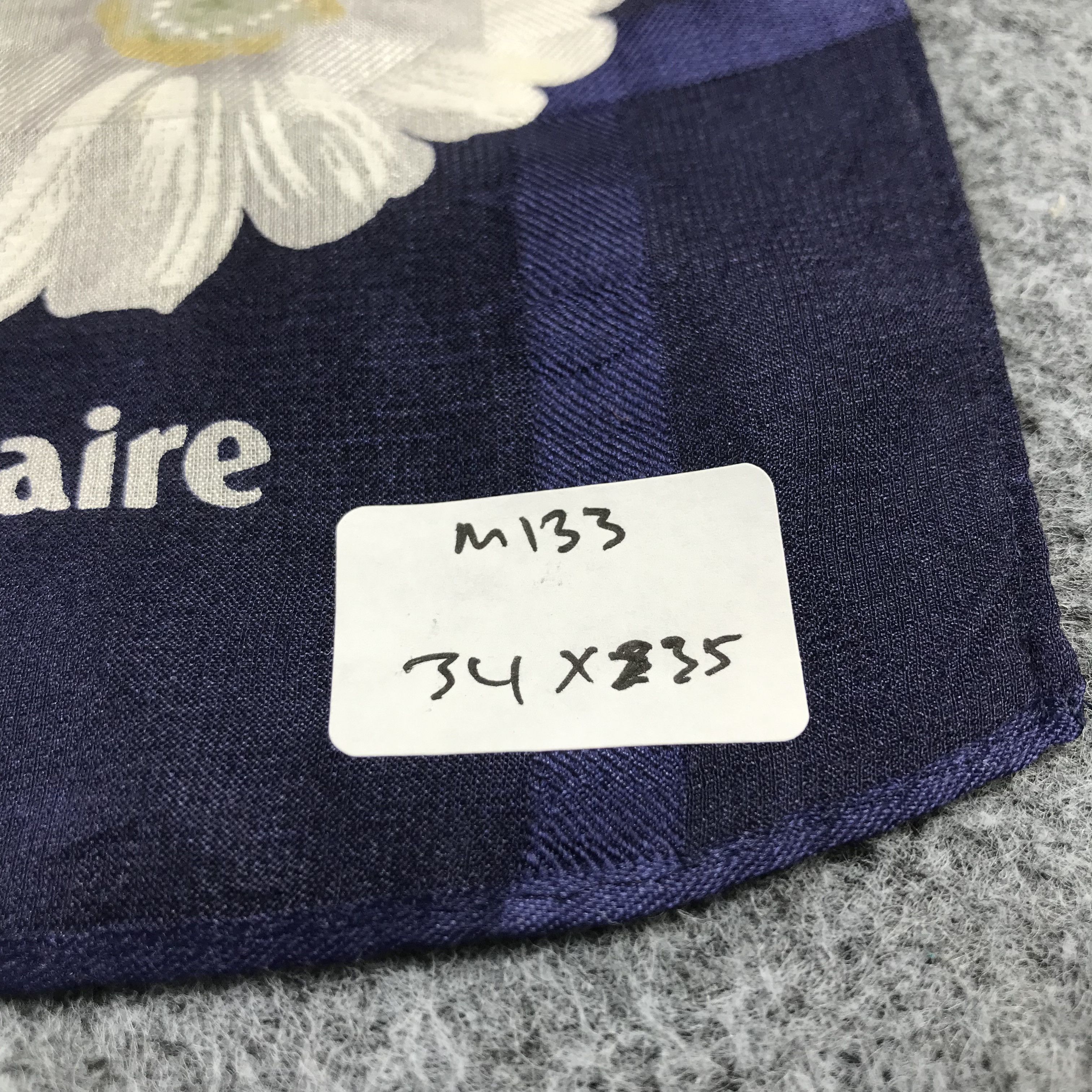 Vintage Marie Claire Floral Silk Scarf M133 Size ONE SIZE - 7 Thumbnail