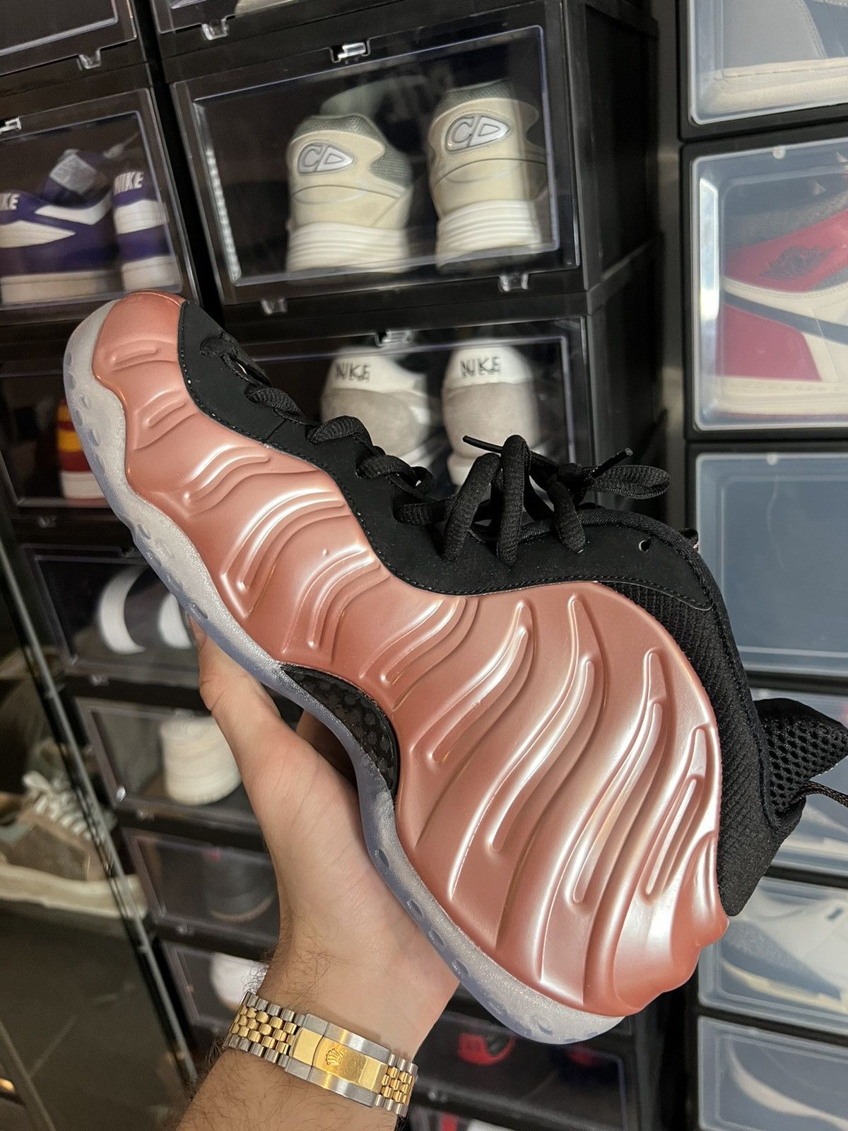 Nike Nike Foamposite Bubblegum - size 13 new Size US 13 / EU 46 - 3 Thumbnail
