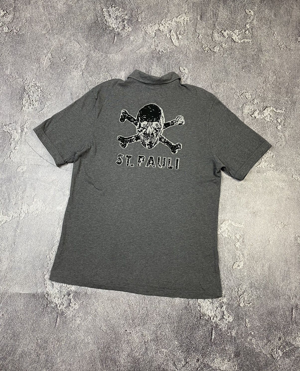 If Six Was Nine × Vintage Y2K ST. Pauli Punk London Polo Casual Size XL Size US XL / EU 56 / 4 - 2 Thumbnail