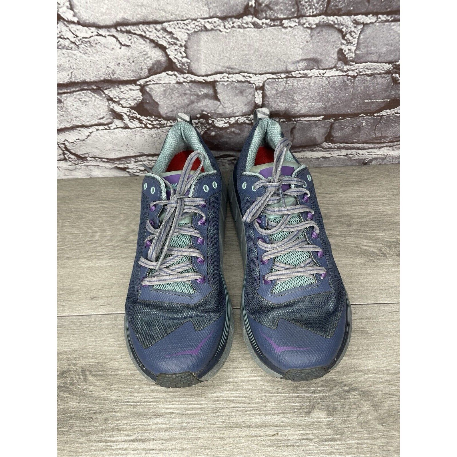 Hoka Hoka One One Challenger ATR 4 Blue Trail Running Athletic Sh Size US 8 / IT 38 - 16 Thumbnail