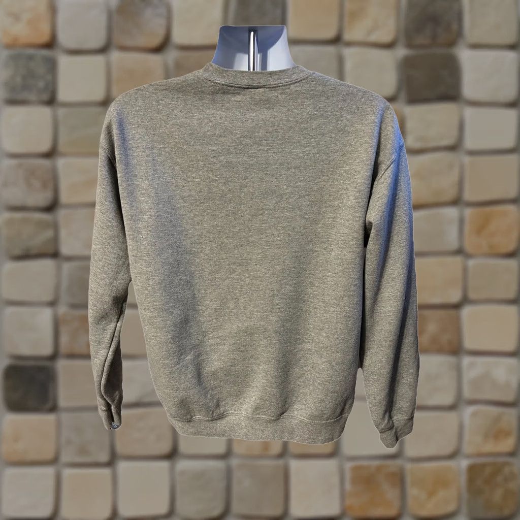 Spell Yale University Pullover Sweatshirt M Gray Logo Front Spell out 2000s Yale University Yale Sports Ivy League Mens Womens Unisex Adults Regular Size M Size US M / EU 48-50 / 2 - 1 Thumbnail