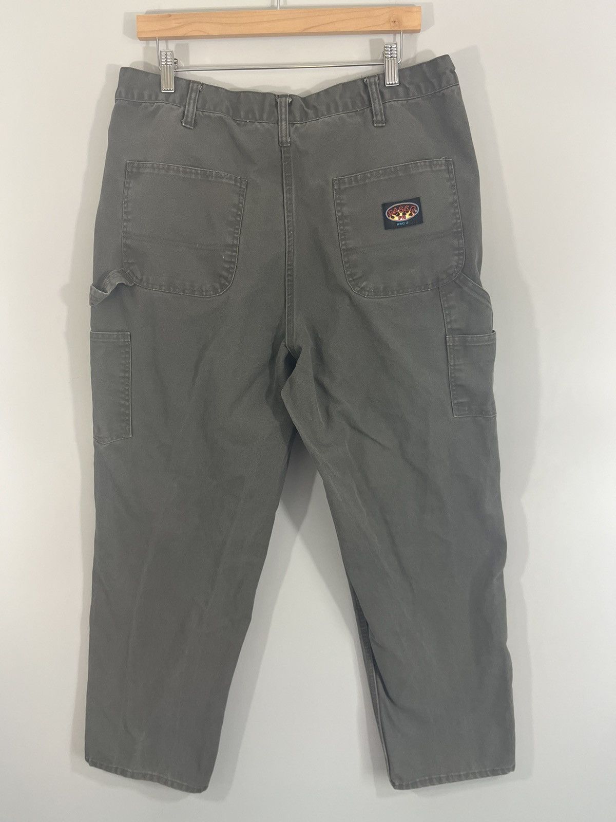 Vintage Distressed Flame Faded Carpenter Skate Pants Size US 38 / EU 54 - 11 Thumbnail
