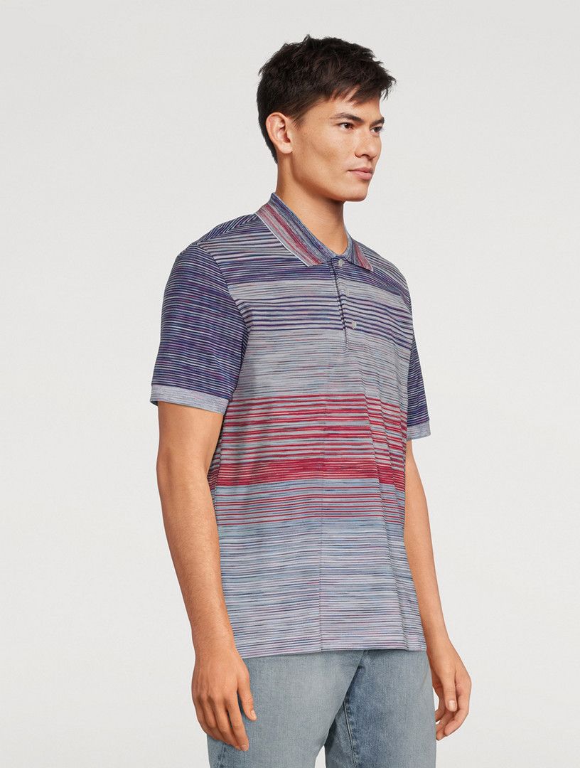Missoni o1y0225 Polo Shirt in Multicolor Size US L / EU 52-54 / 3 - 3 Thumbnail