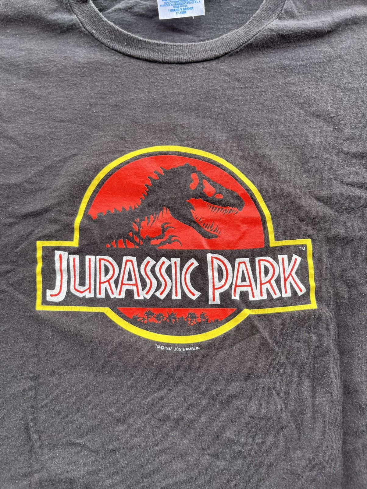 Hanes 1992 Jurassic Park Promo Size US L / EU 52-54 / 3 - 3 Thumbnail