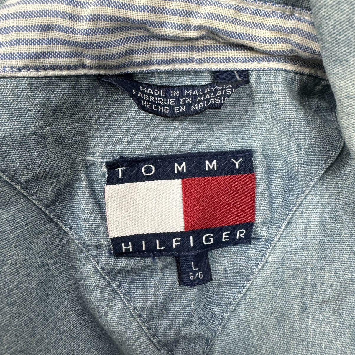 Tommy Hilfiger ☀️TOMMY HILFIGER HERRINGTON DENIM JACKET Size US L / EU 52-54 / 3 - 10 Thumbnail