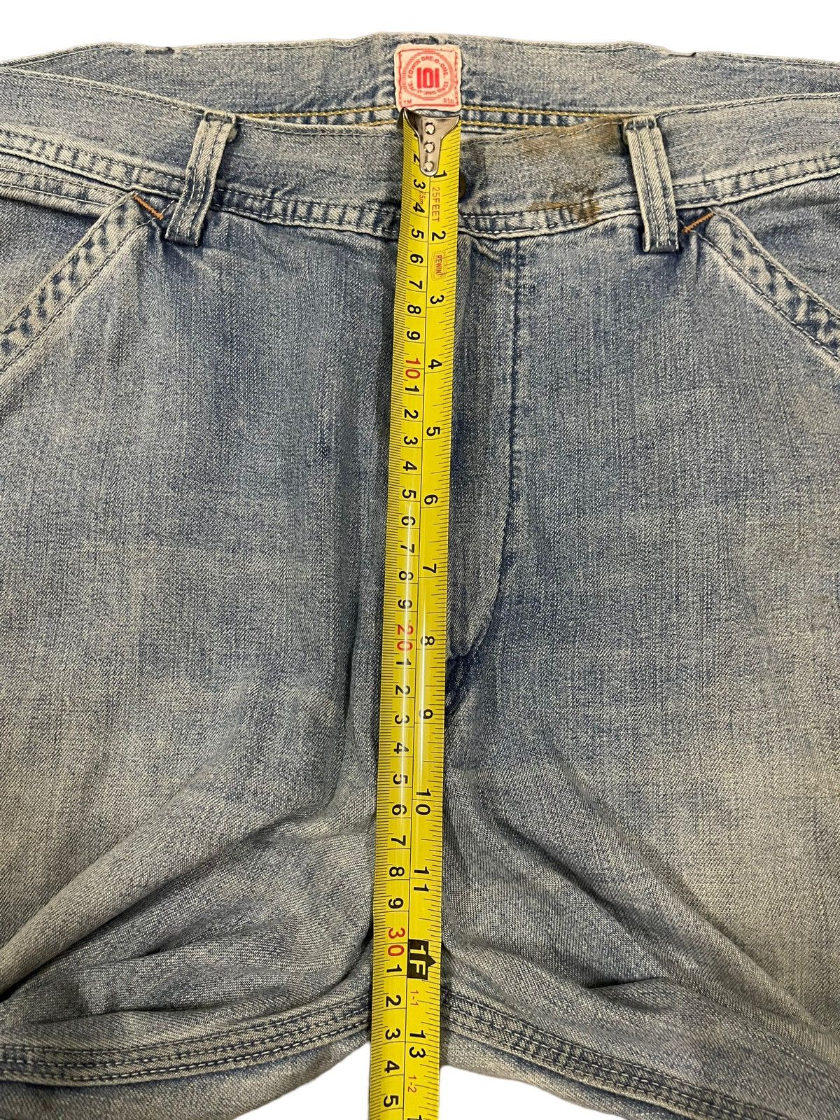 Edwin Vintage 90s Edwin 101 Union Made Carpenter Baggy Jeans Size US 34 / EU 50 - 15 Thumbnail