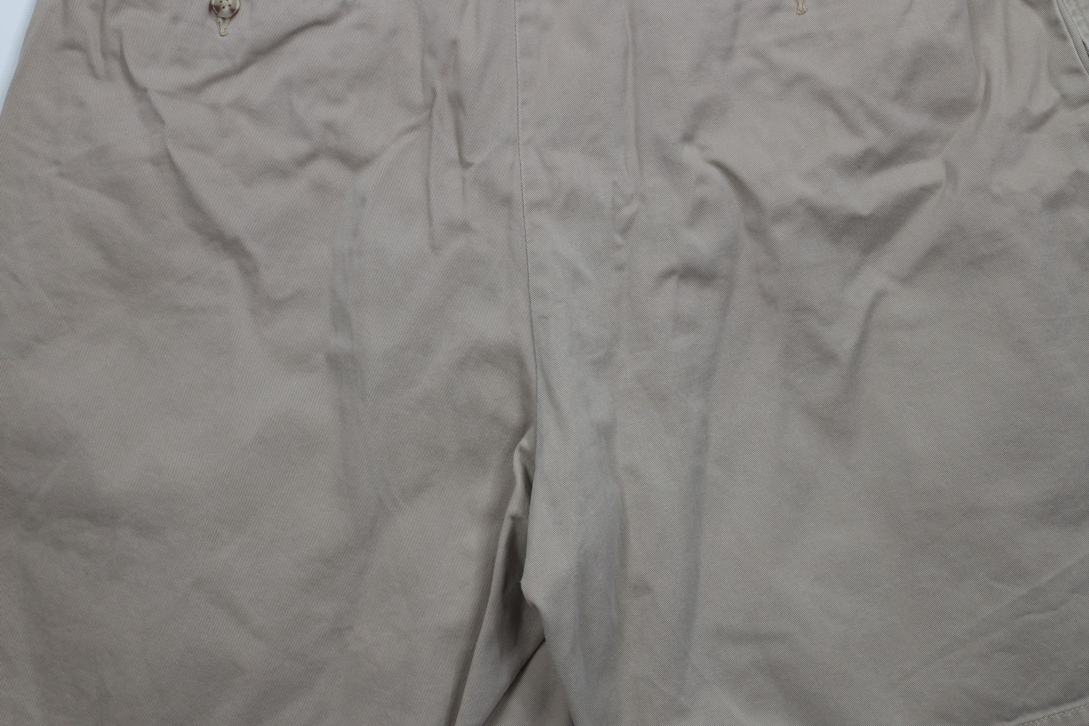Ralph Lauren × Vintage Vintage 90s Ralph Lauren Above Knee Chino Shorts Cotton Size US 36 / EU 52 - 11 Thumbnail