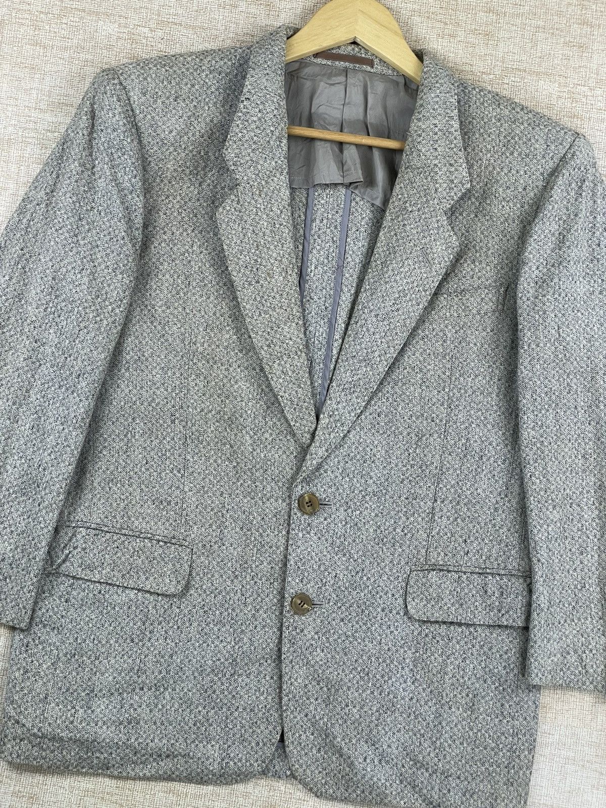 Yves Saint Laurent Vintage Yves Saint Laurent YSL Wool Blazer Jacket Size US M / EU 48-50 / 2 - 5 Thumbnail