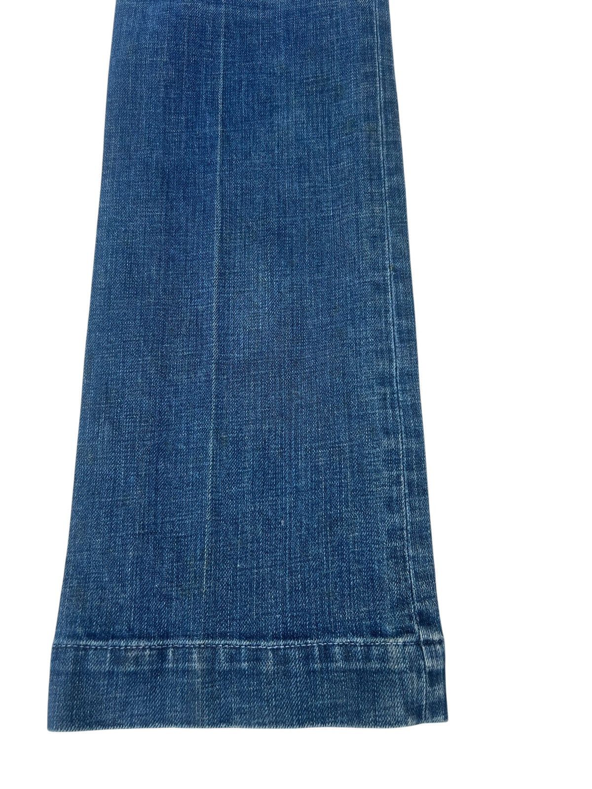 Japanese Brand Bring On The Noise Japan Dirty Muddy Denim Bootcut Jeans Size US 29 - 20 Thumbnail