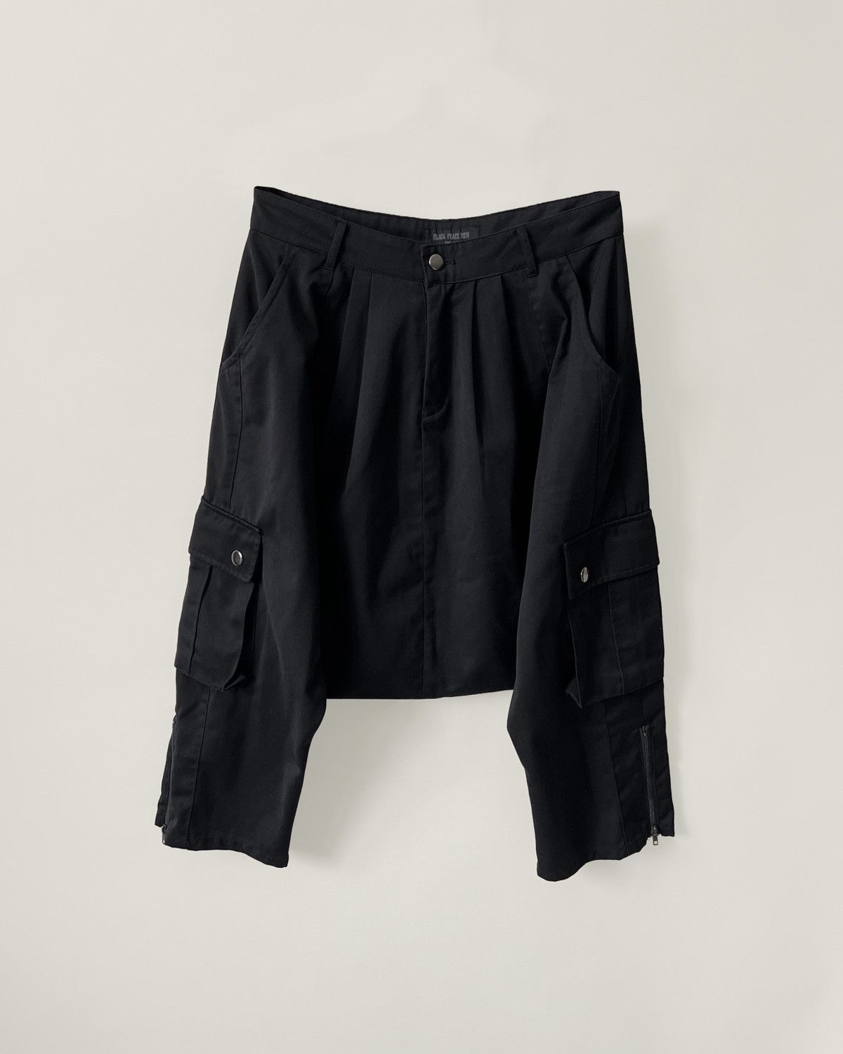 Japanese Brand BPN FOR MEN Vintage Drop Crotch Cropped Seditionaries Pants Size US 29 - 1 Thumbnail