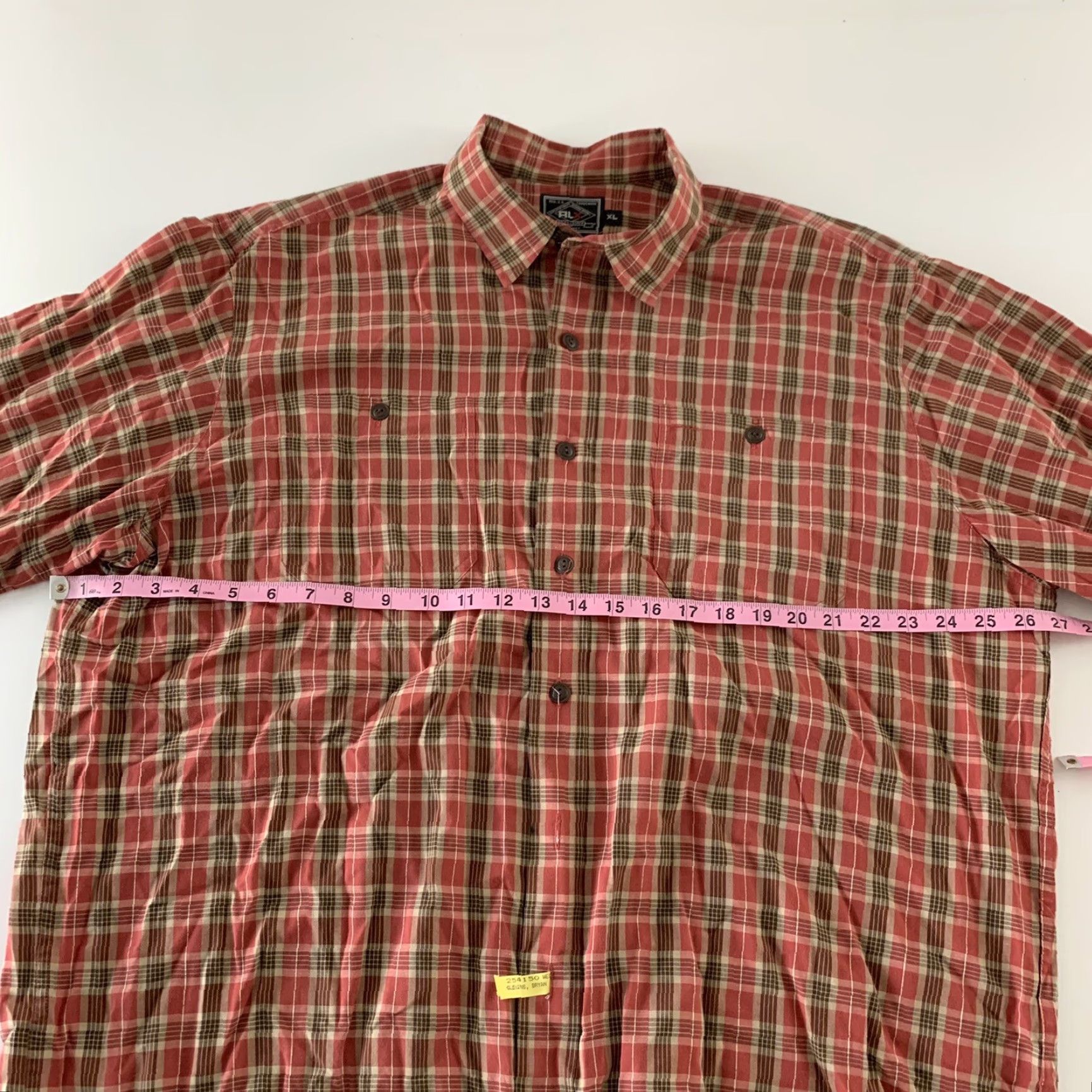 RLX Ralph Lauren RLX Ralph Lauren Shirt Plaid Long Sleeve Button-Up XL Cotton Mens Multicolor Size US XL / EU 56 / 4 - 5 Thumbnail