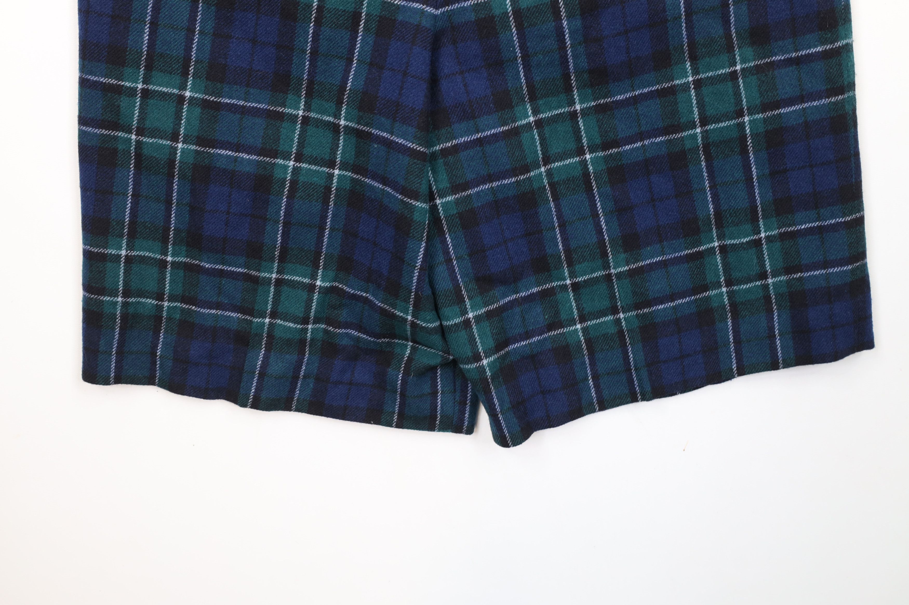 Pendleton × Vintage Vintage 70s Pendleton Wool Maccallum Tartan Plaid Shorts USA Size 32" / US 10 / IT 46 - 11 Thumbnail