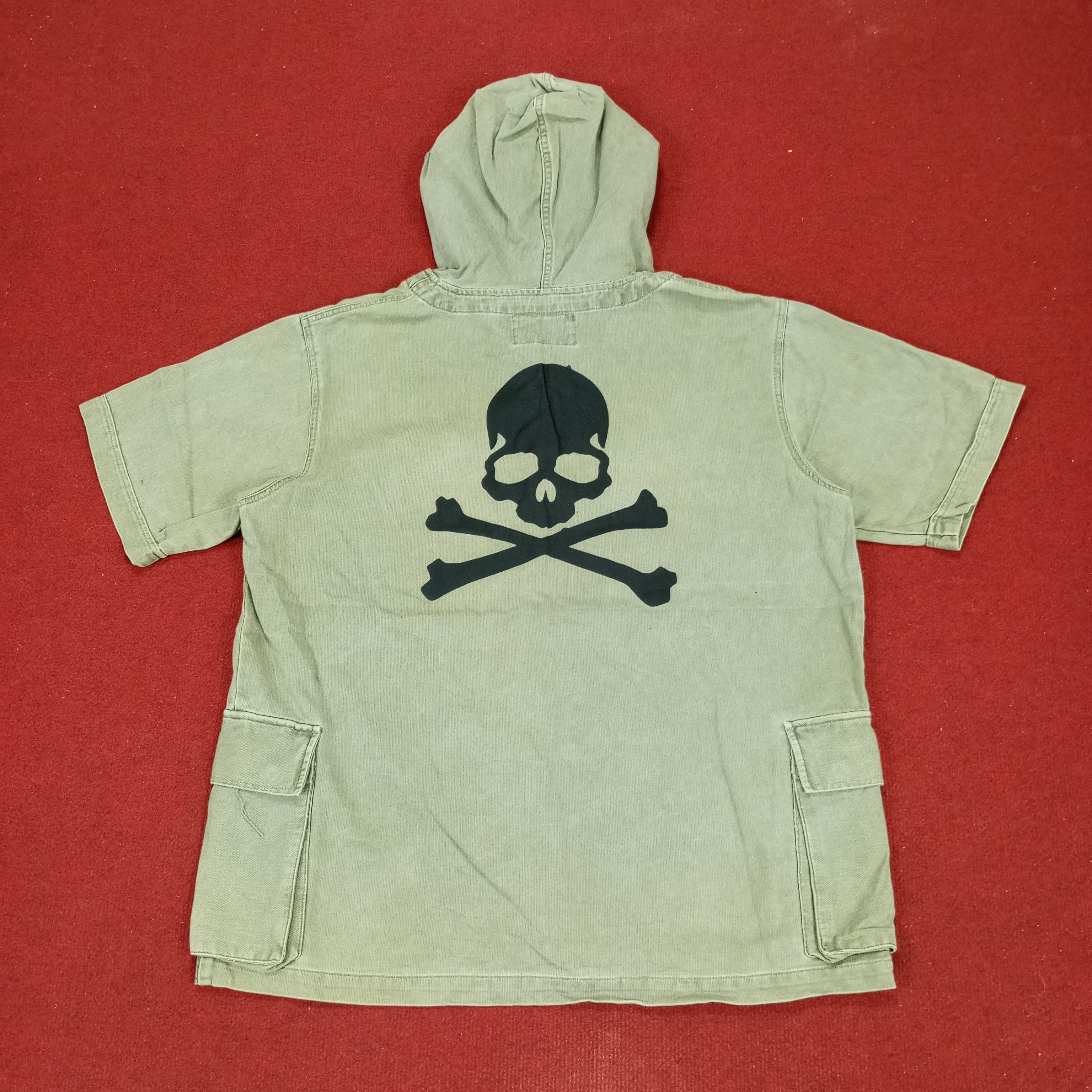 Avirex Rare Hoodies Style Custom Skulls Design