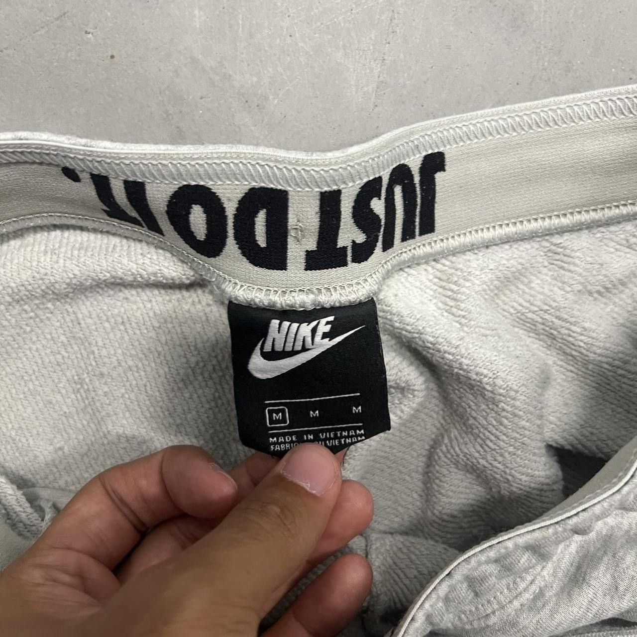 Nike Crazy Vintage Y2K Nike Grey Sweatpants Loungewear Swoosh Size US 32 / EU 48 - 5 Thumbnail