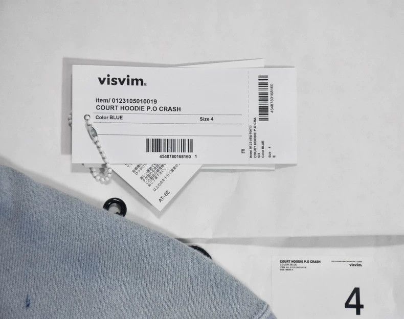 Visvim Visvim 23ss Court Sweat P.O. Crash-2506 Size US XL / EU 56 / 4 - 8 Thumbnail