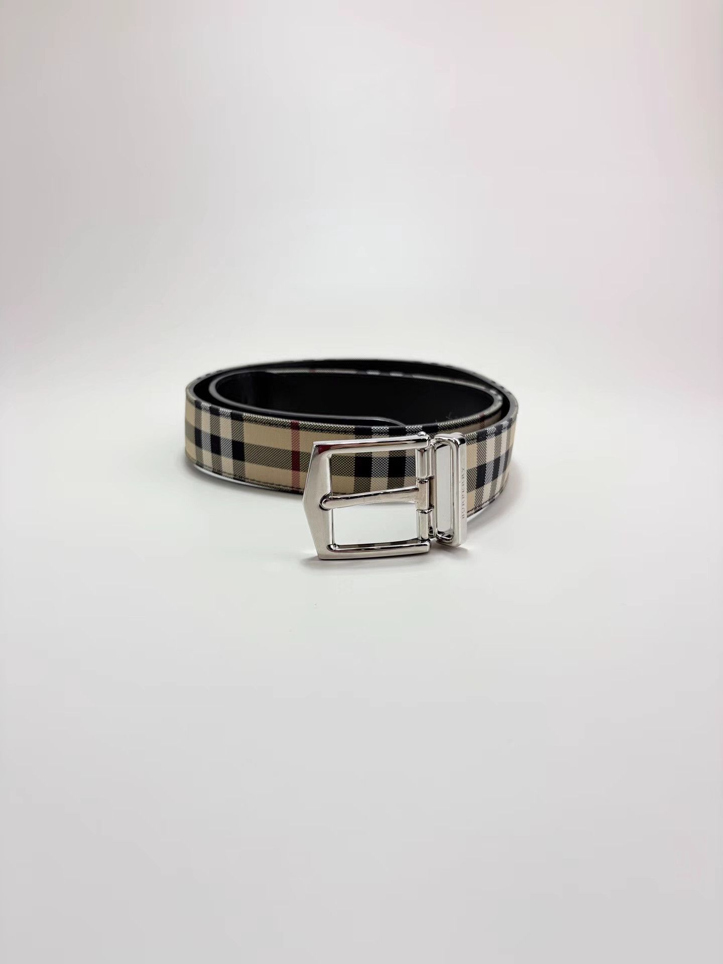 Burberry BURBERRY Plaid Belt K1 Size ONE SIZE - 1 Thumbnail