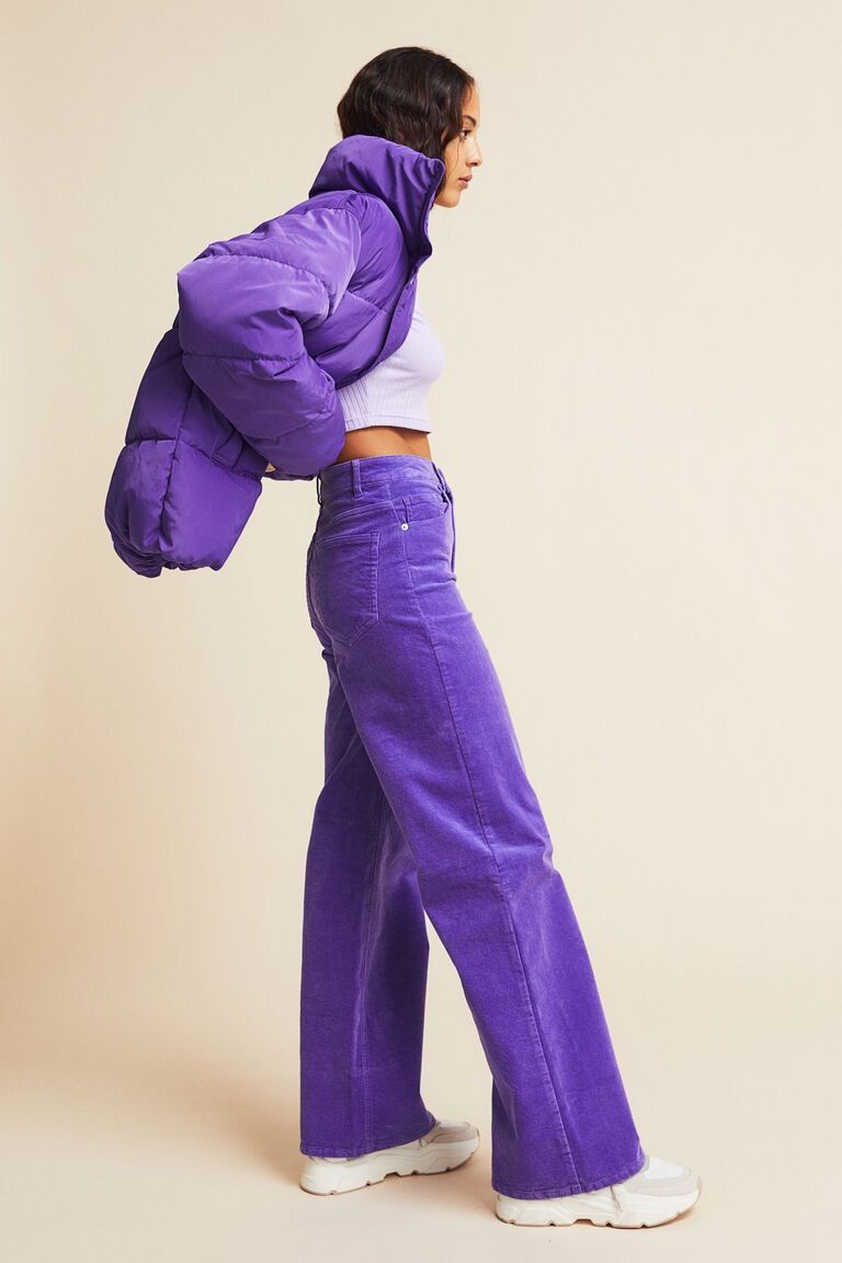 H&M H&M corduroy pants rare Size 27" / US 4 / IT 40 - 2 Thumbnail