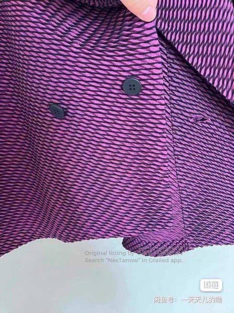 Issey Miyake Issey Miyake Fish Scale Jacket Size M / US 6-8 / IT 42-44 - 4 Thumbnail