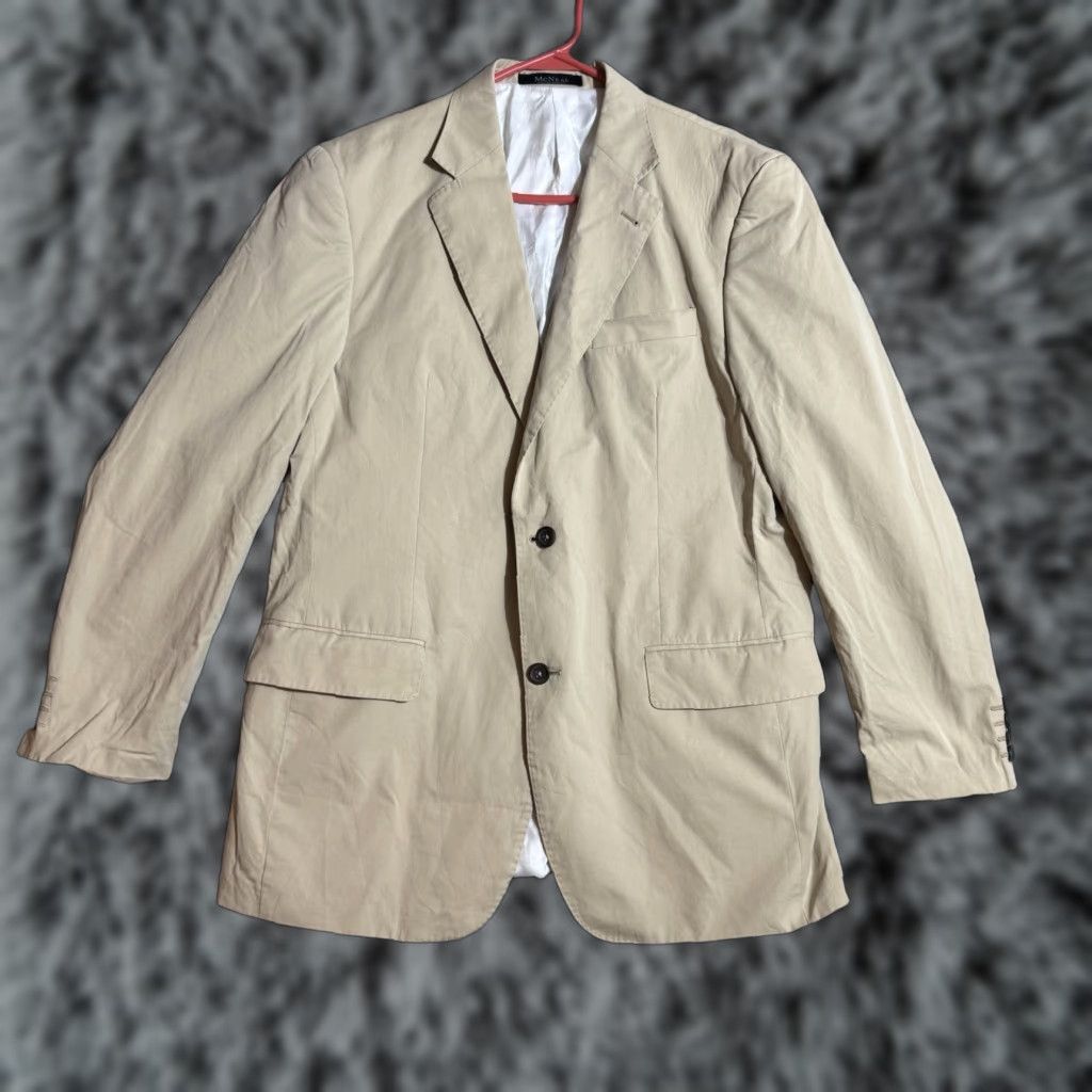 Vintage McNeal Blazer Mens US 42 EU 52 Minimalist European Business Casual Preppy Lined Size 42R - 1 Thumbnail