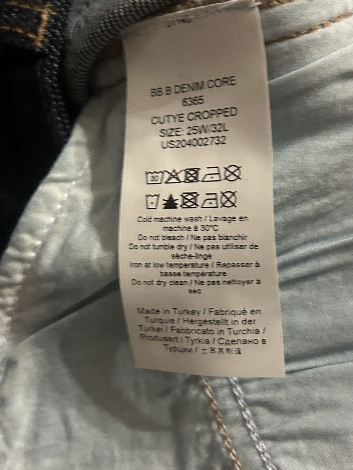 Ganni GANNI High-rise skinny jeans Dark denim Size 25W-32L Size 25" / US 0 / IT 36 - 7 Thumbnail