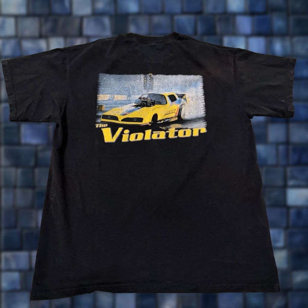 Vintage VINTAGE Firebird Graphic Tshirt Mens Large “The Violator” Cars Classics Black L Mens Tshirt Size US L / EU 52-54 / 3 - 1 Thumbnail