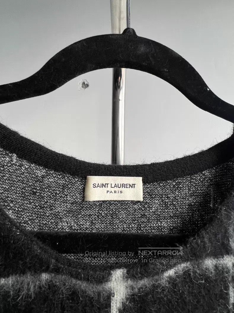 Saint Laurent Paris Saint Laurent Paris Knitted Sweater i Size US L / EU 52-54 / 3 - 2 Thumbnail
