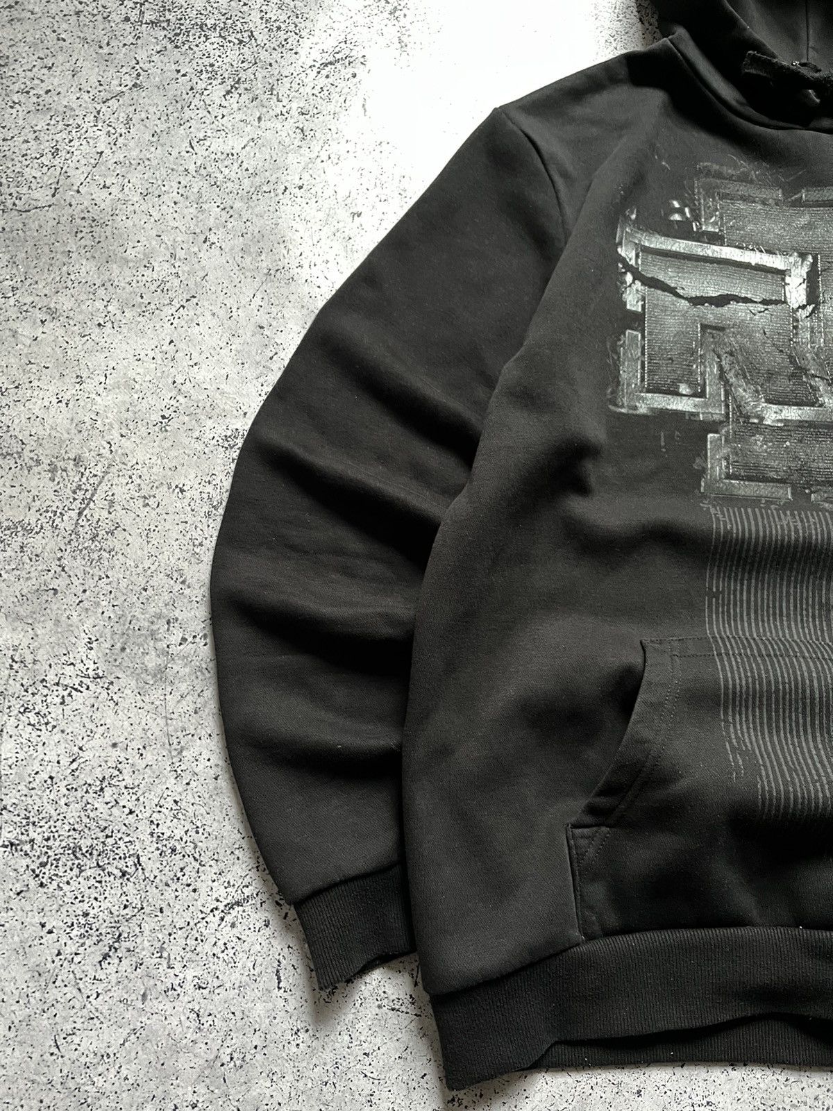 Other 1994 Rammstein Baggy Hoodie Big Logo Rap Rock Band Y2K USA Size US L / EU 52-54 / 3 - 3 Thumbnail