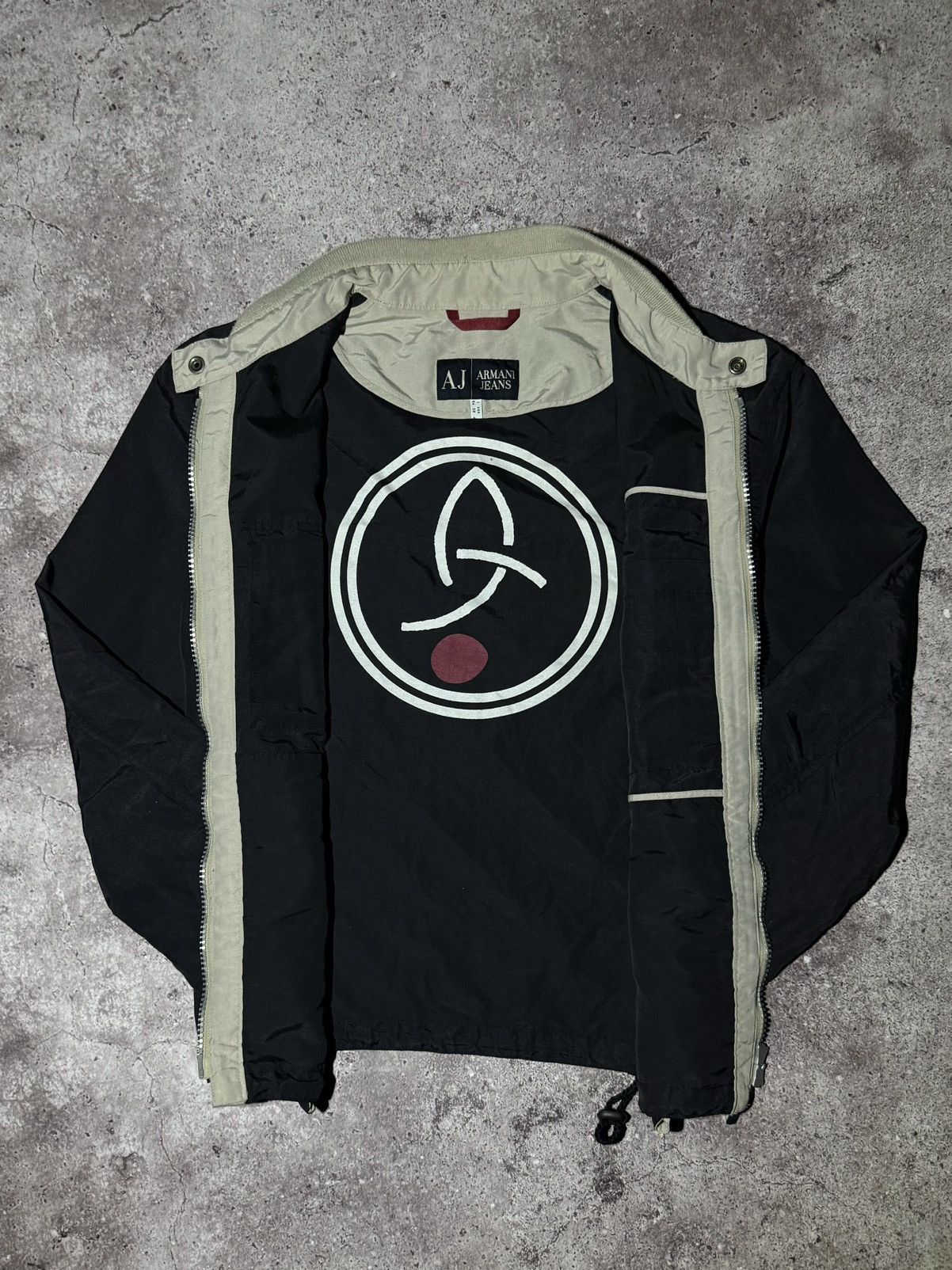 Armani × Vintage Armani Jeans Vintage Streetwear Jacket Size US L / EU 52-54 / 3 - 4 Thumbnail