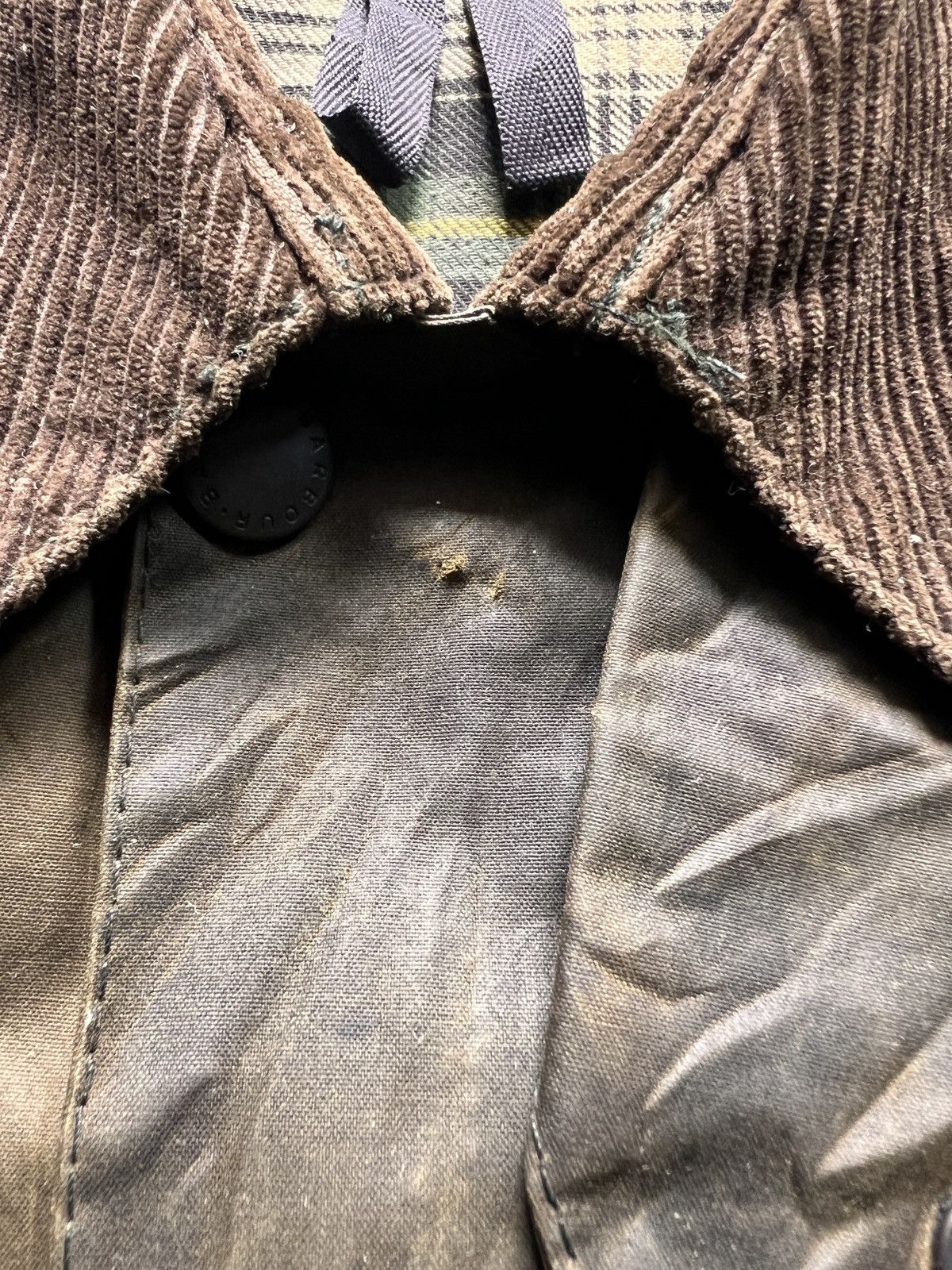 Barbour Vtg Made in England Barbour Bedale Wax Jacket Size US M / EU 48-50 / 2 - 13 Thumbnail