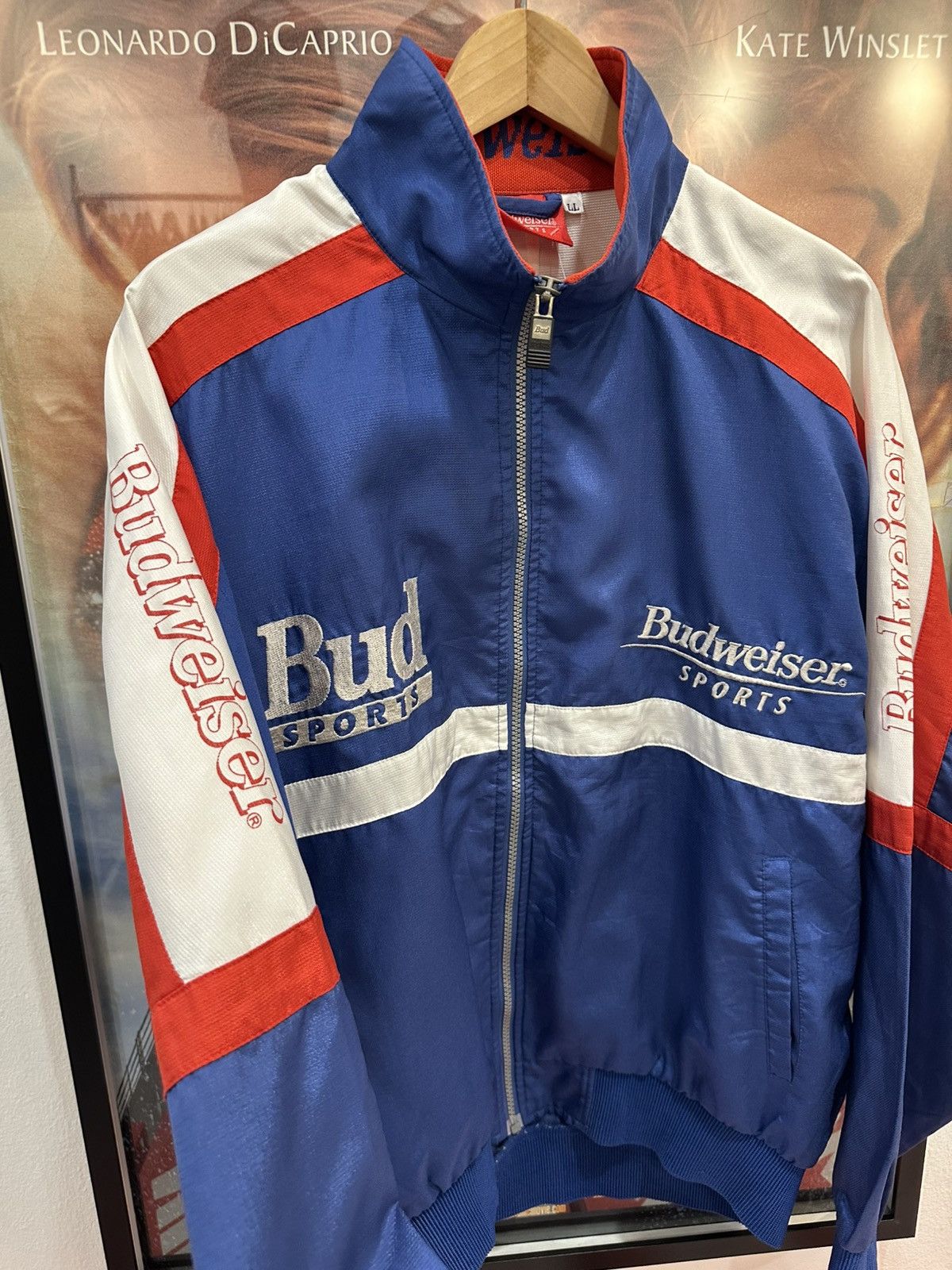 Other Budweiser Sports Windbreaker Jacket Size US XL / EU 56 / 4 - 3 Thumbnail