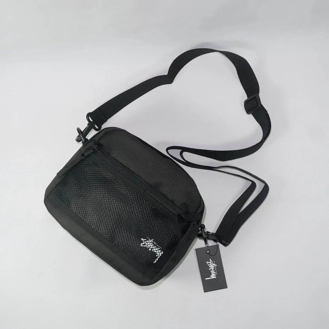 Stussy STUSSY STOCK POUCH SLING BAG / BLACK Size ONE SIZE - 1 Thumbnail