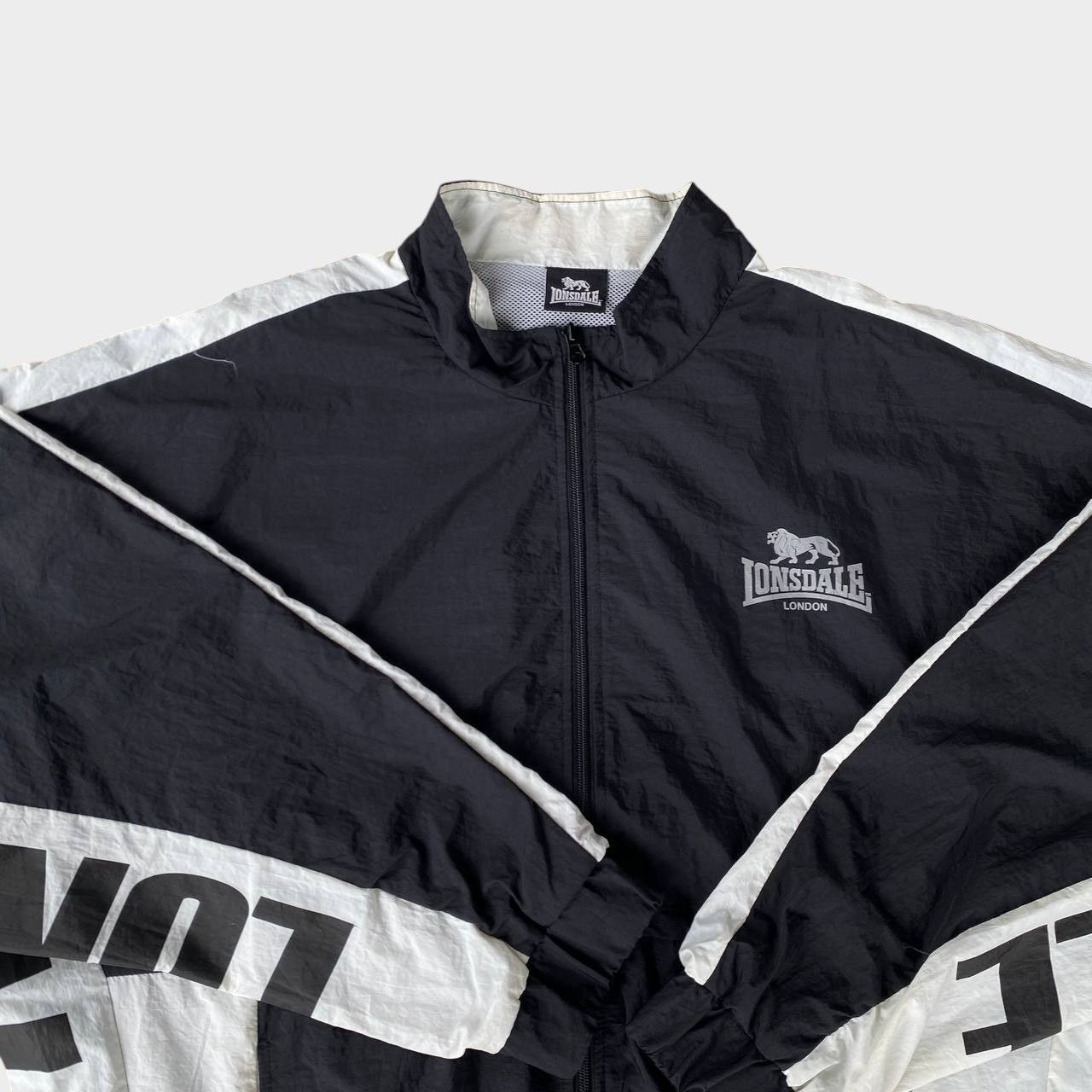 Vintage Vintage 00s Lonsdale London XL Baggy Retro Windbreaker Size US XL / EU 56 / 4 - 6 Thumbnail