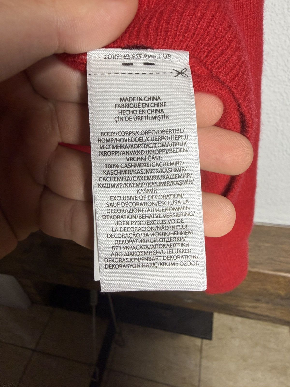 Polo Ralph Lauren Polo Ralph Lauren 100% Cashmere Red Sweater XXL Size US XXL / EU 58 / 5 - 5 Thumbnail